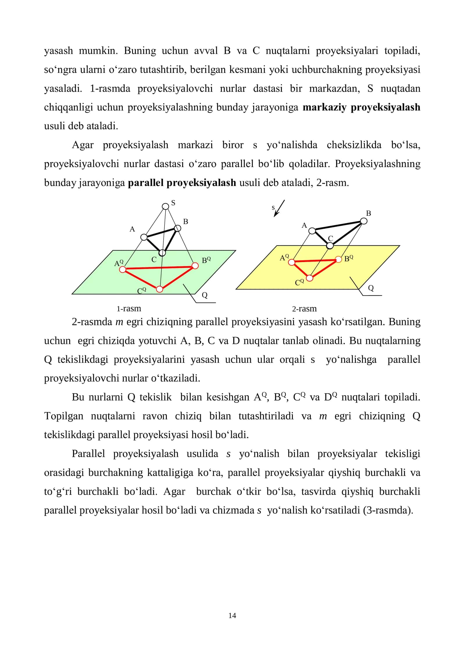 BOB. FАNNING MАQSАDI VА TАSVIRLАR-PRОYЕKSIYALАR TUZISH АSОSLАRI 3