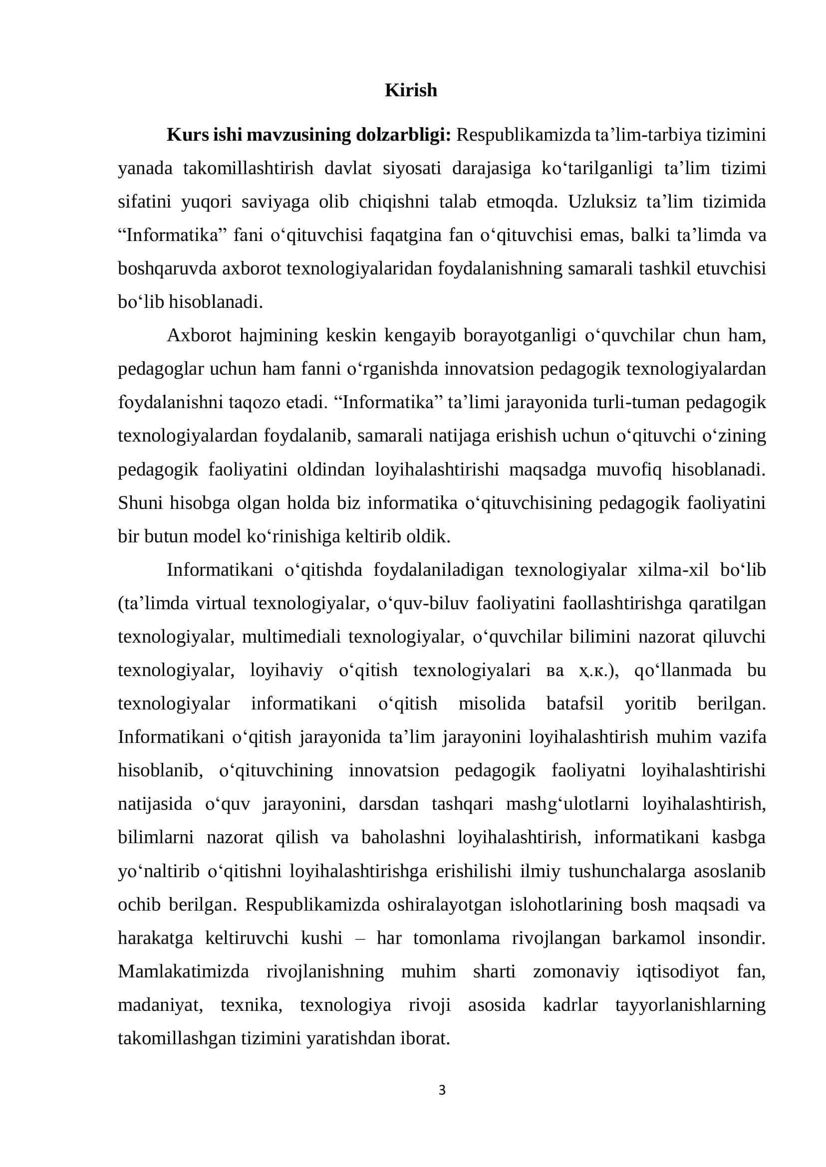 Multimedia texnologiyasi va undan o‘quv jarayonida foydalanish 3