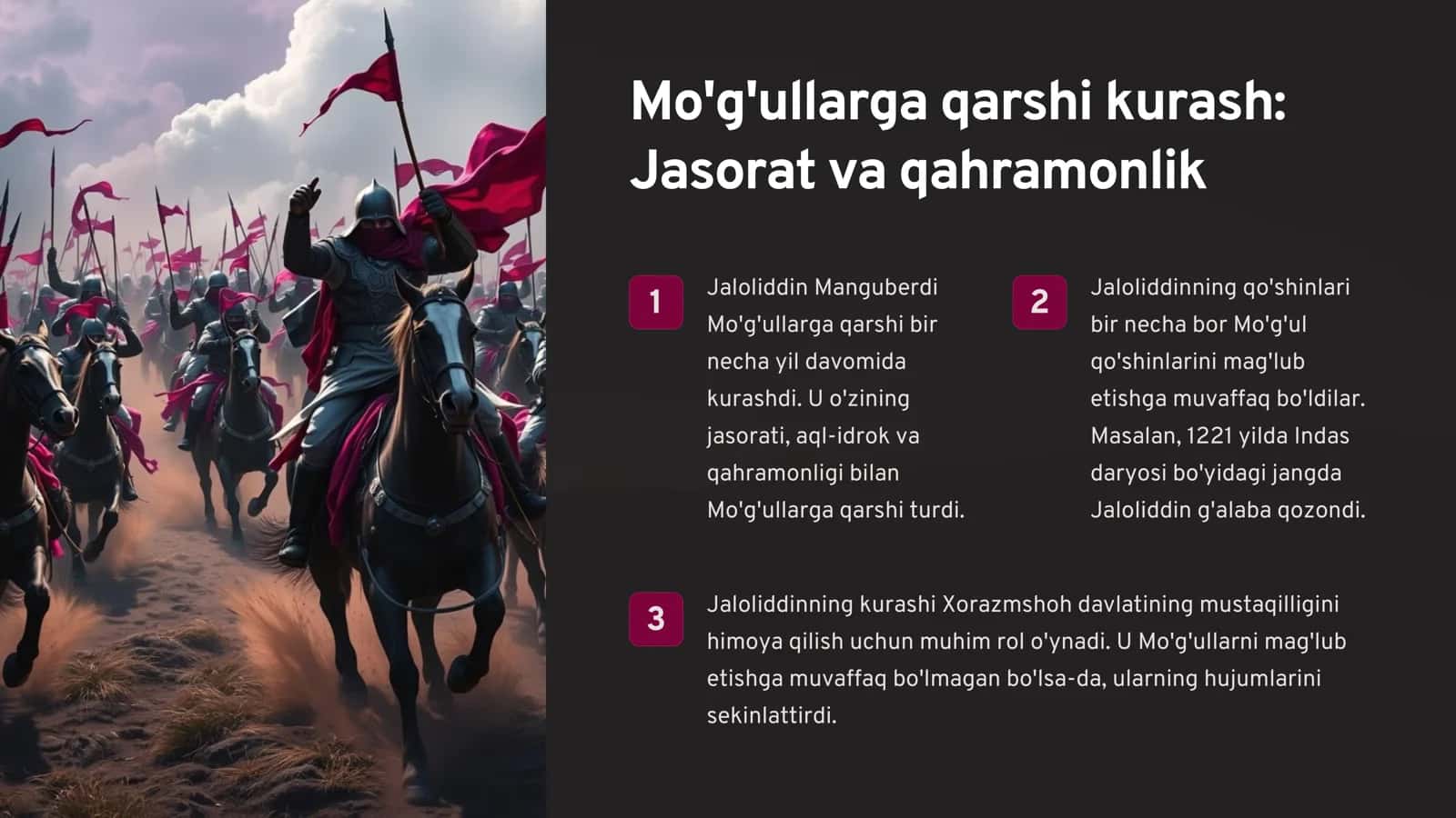 Jaloliddin Manguberdi - Vatan 3