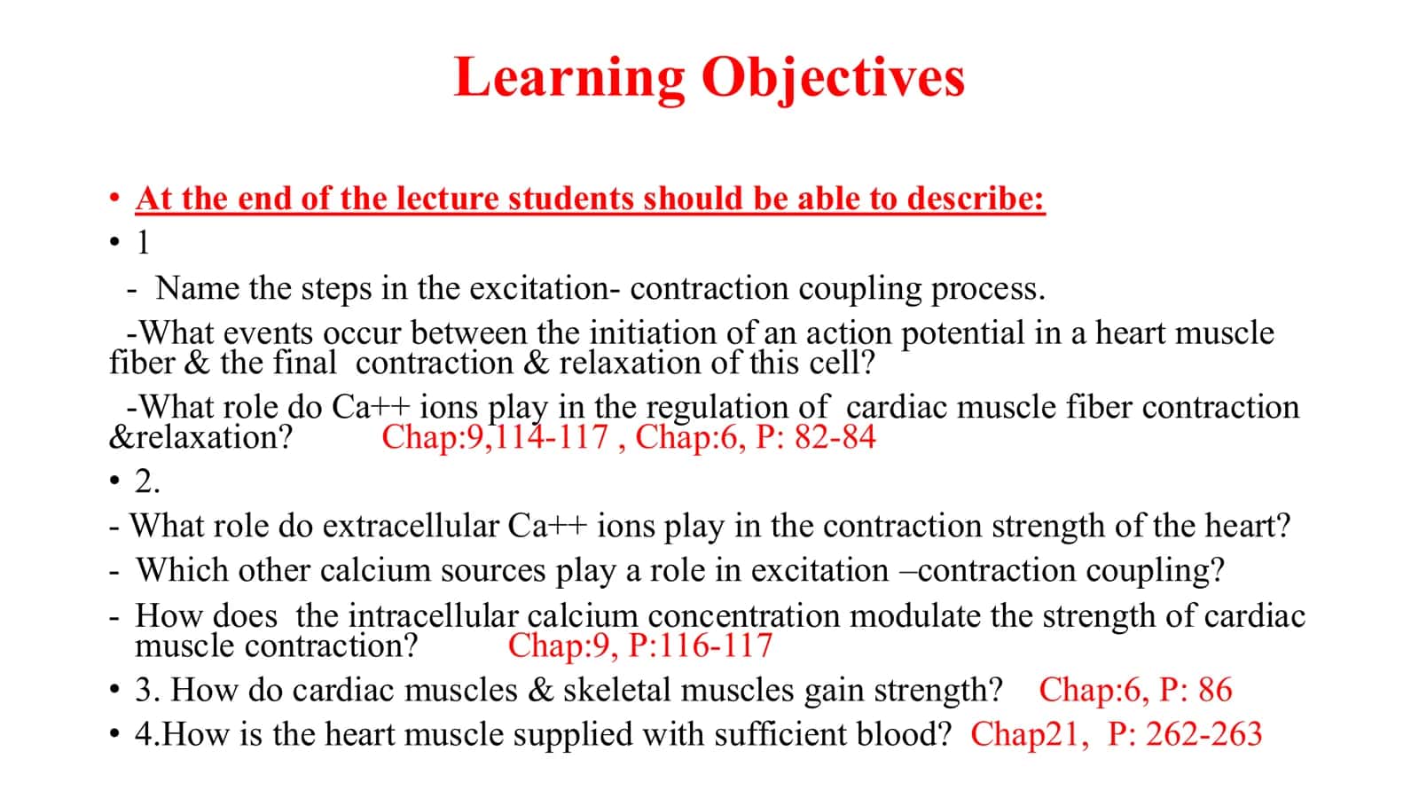 Excitation-Contraction 3