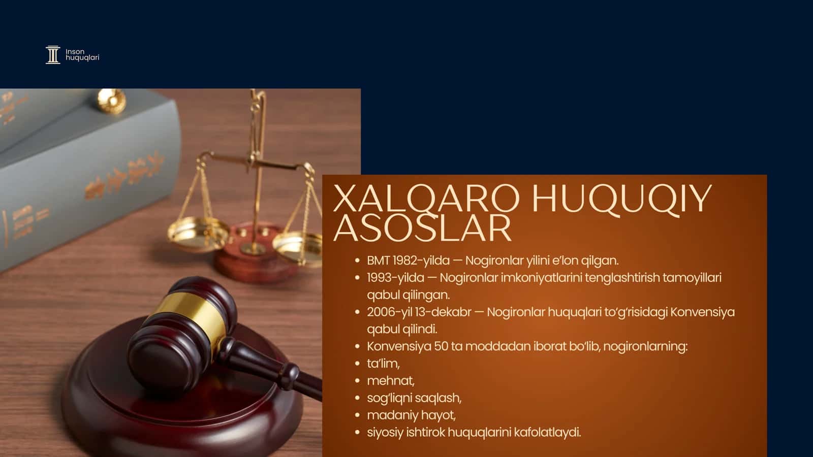 NOGIRONLAR HUQUQLARINI HIMOYA QILISH 3