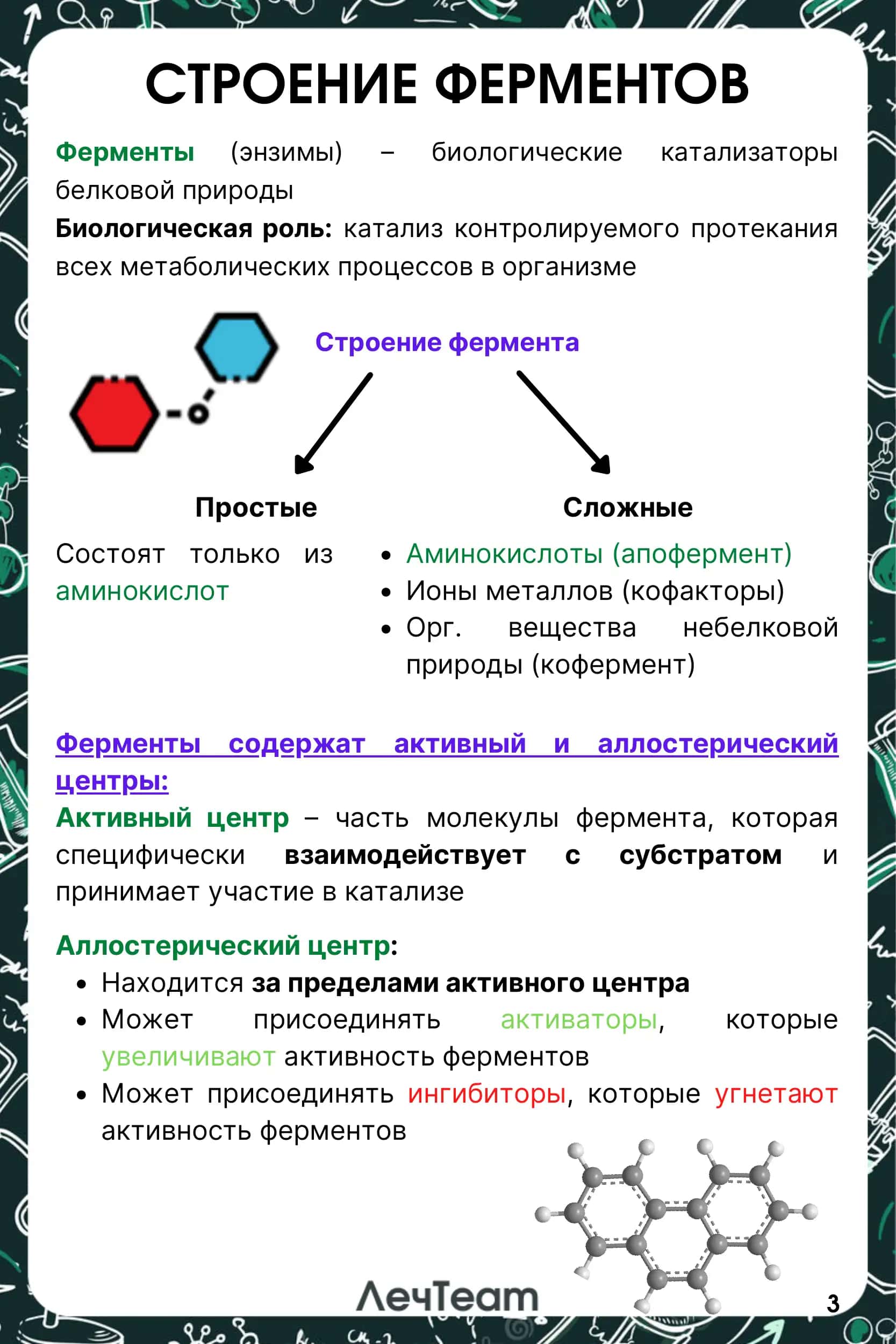 Ферменты (Энзимы) 3