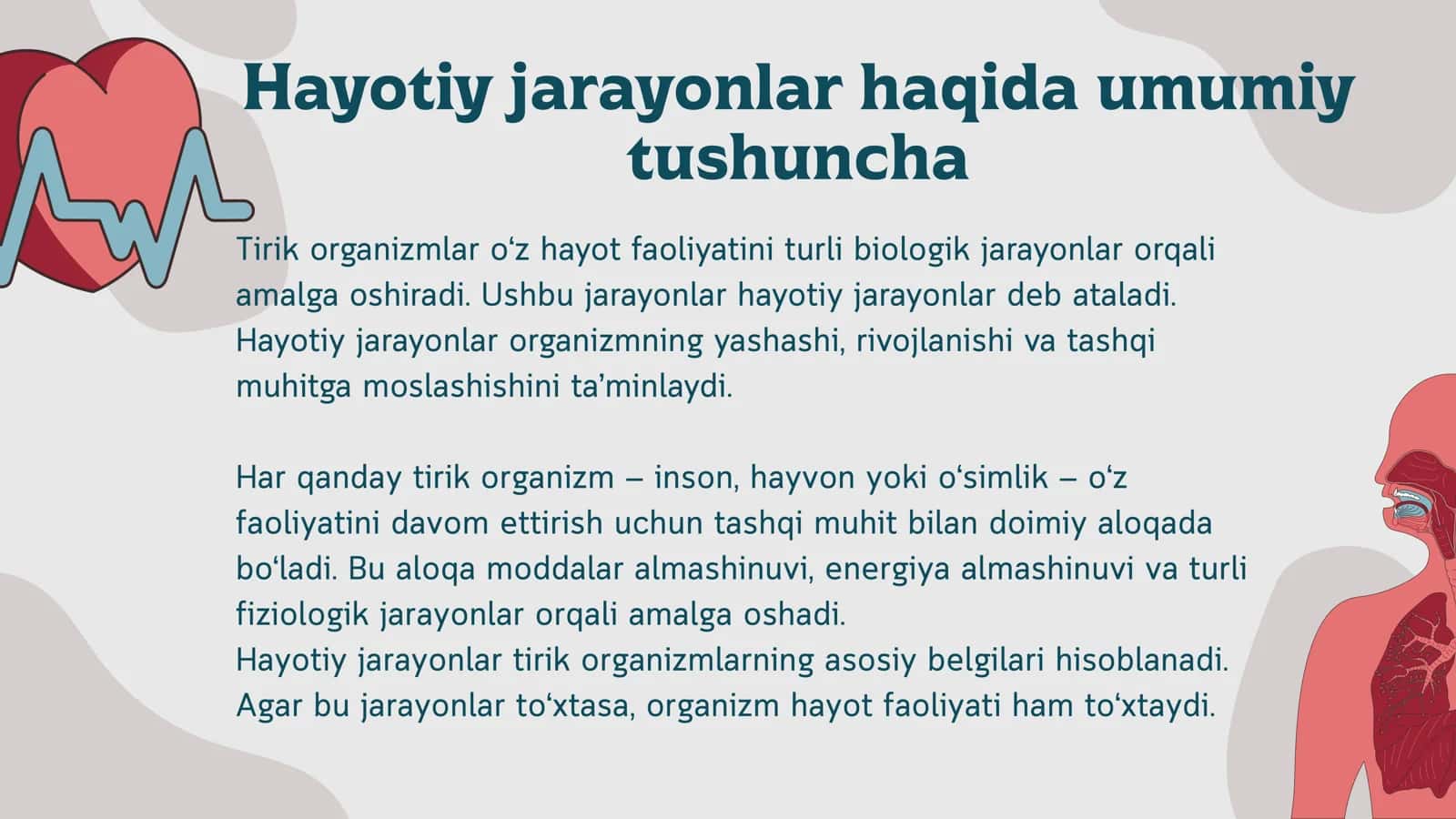 Hayotiy jarayonlar.Oʻsish va rivojlanish qonuniyatlari 3