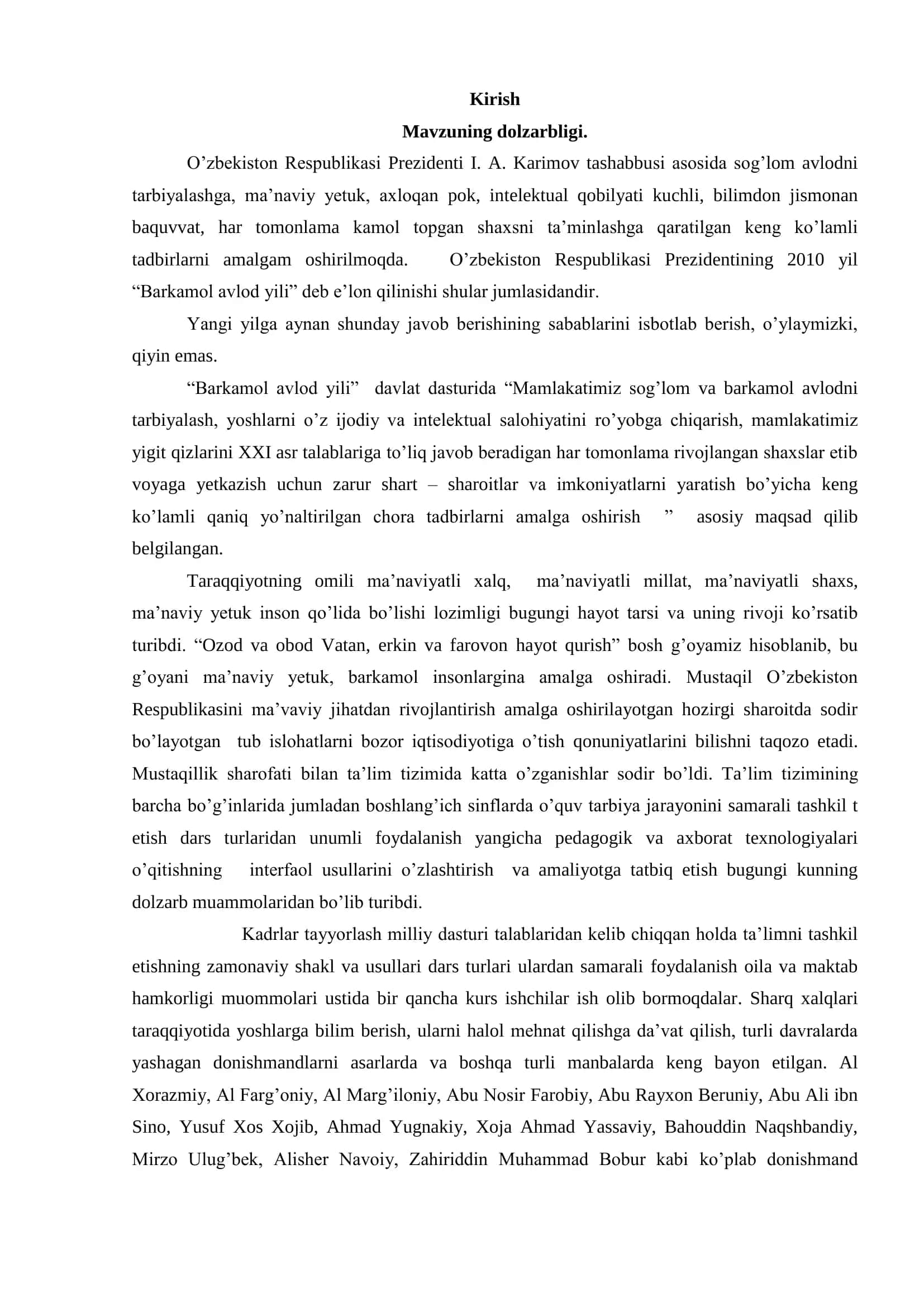 Boshlang’ich sinf darslarini tashkil etishda pedagogik hamkorlikning mazmunini 3