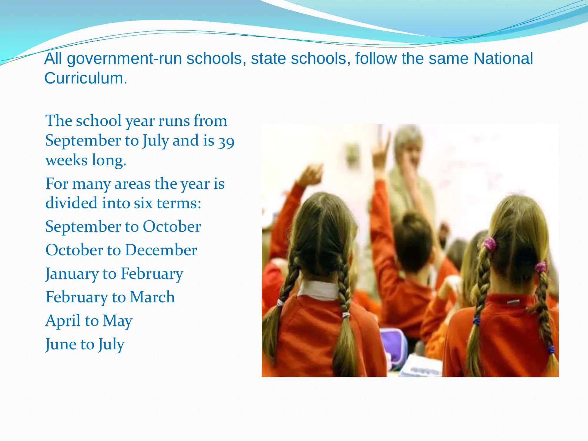 Education in England 3
