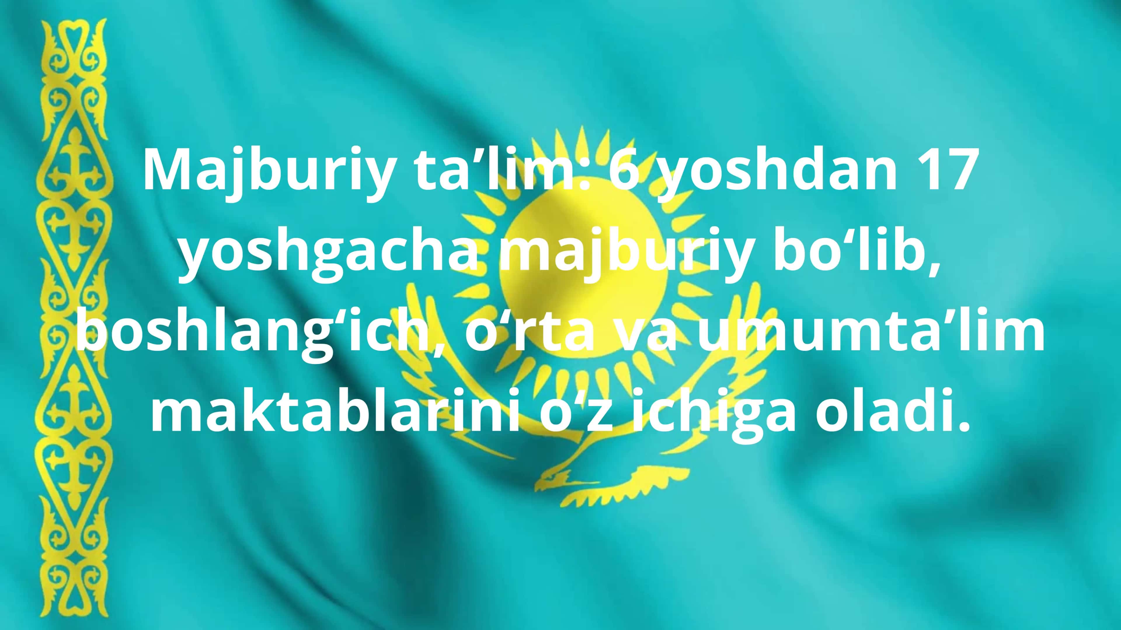 Qozogʻiston taʼlim tizimi 3