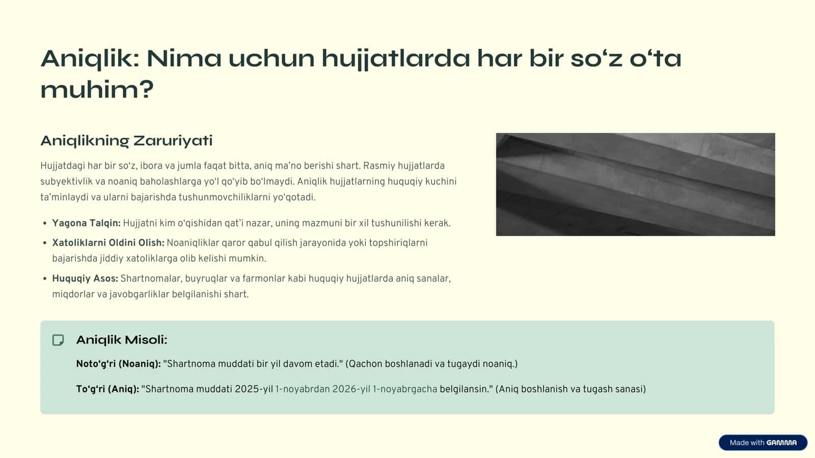 Ish Yuritish Tili va Uslubi 3