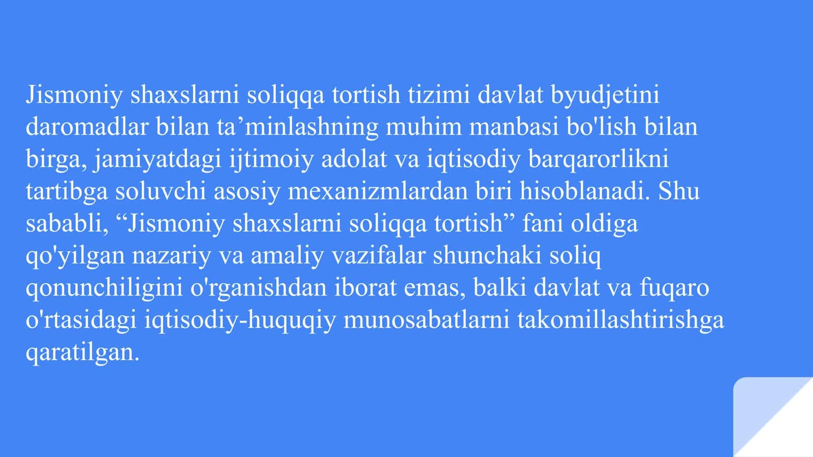Fan vazifalarining soliq ma’murchiligi va soliq intizomiga ta’siri: konseptual tahlil 3