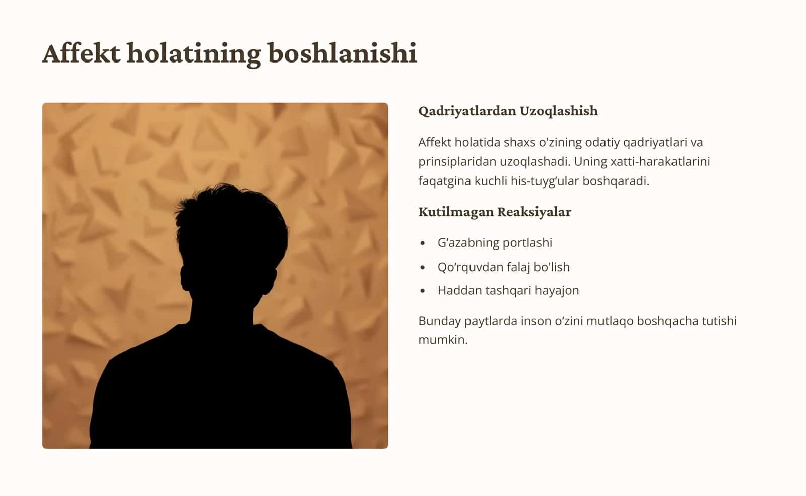 Affekt Holati: Inson Hissiyotlarining Kuchli Boroni 3