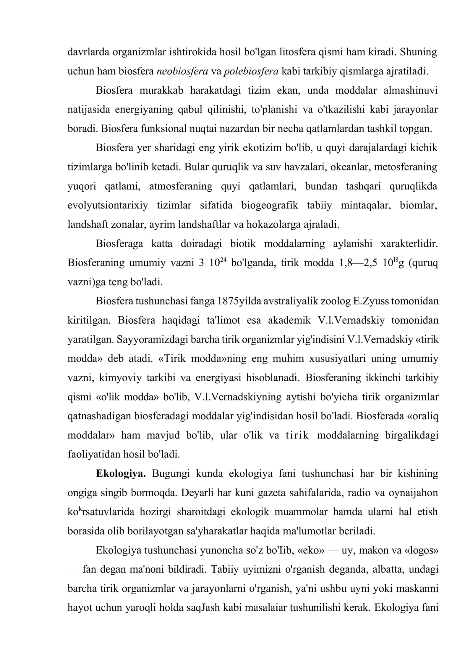 Tabiat bilan tanishtirish metodikasi fanining fan sifatida shakllanishi va rivojlanishi 3
