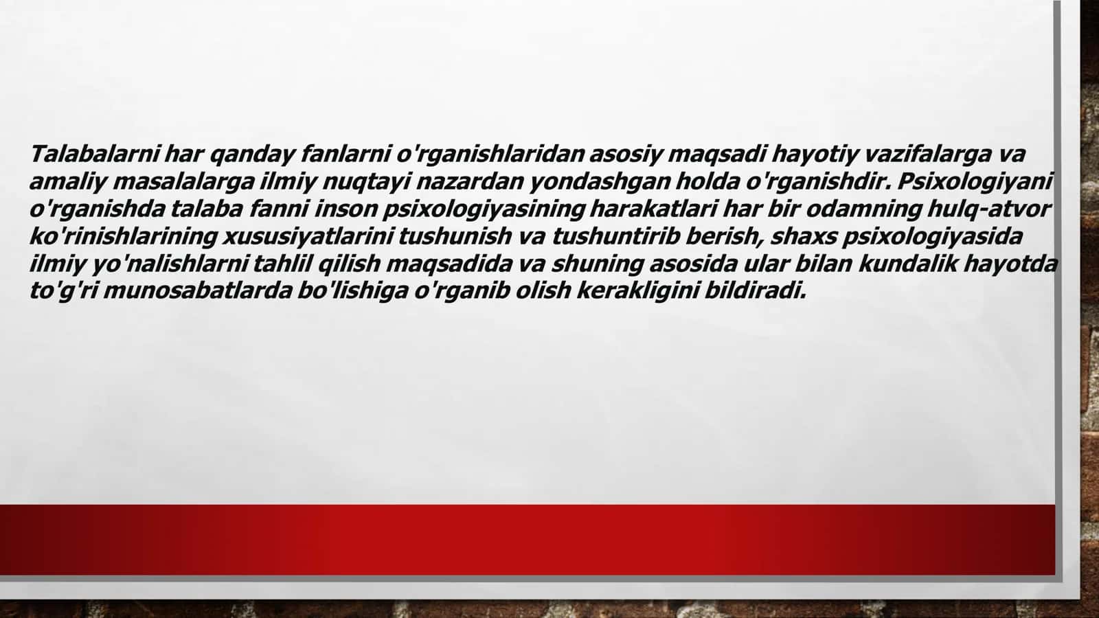 PEDAGOGIKA VA PSIXOLOGIYA YUNALSHI PP;22;01 GURUX 1 KURS TALABASI 3