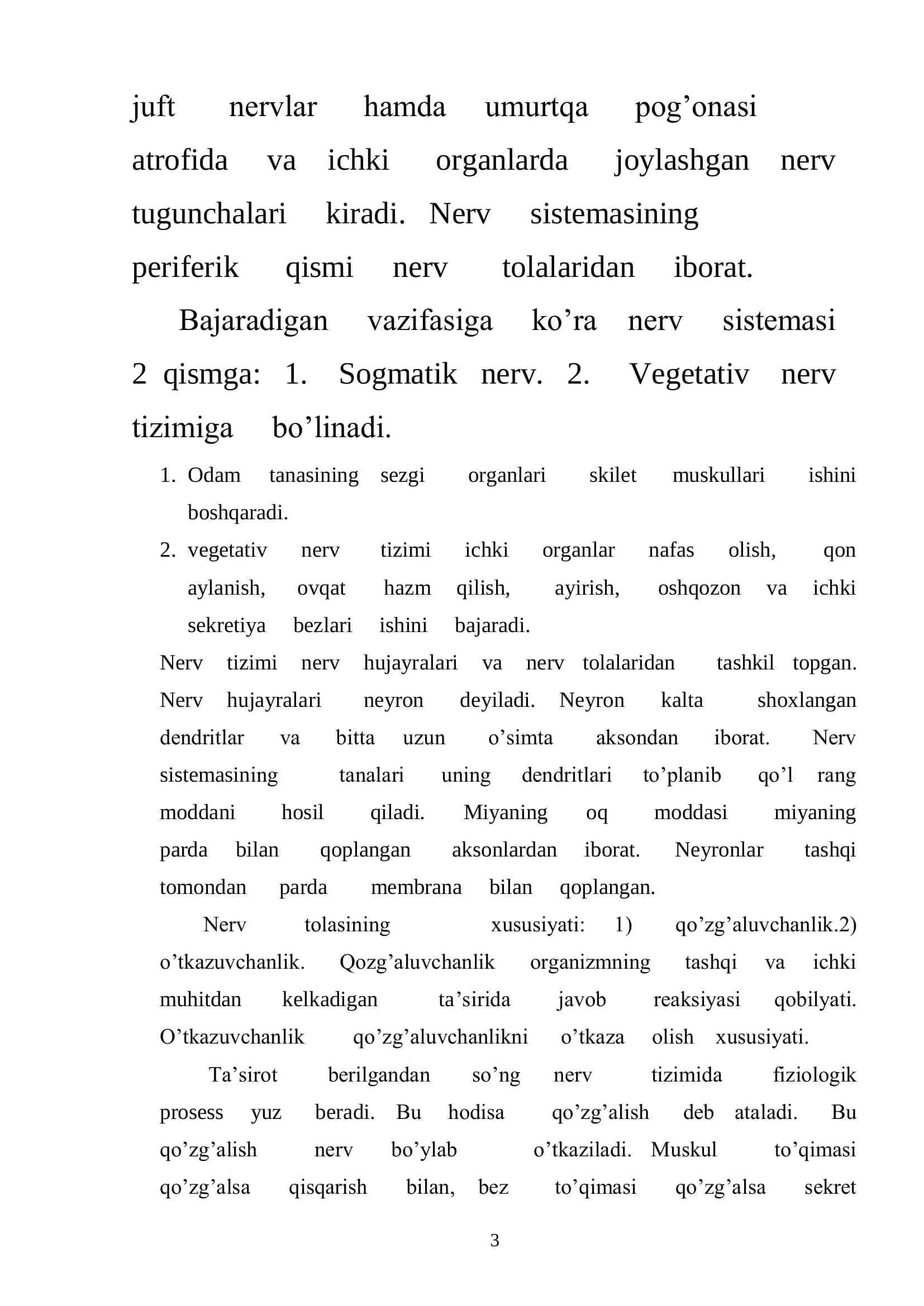 Oliy nerv faoliyati xaqida I.P. Pavlovning ta`limoti 3