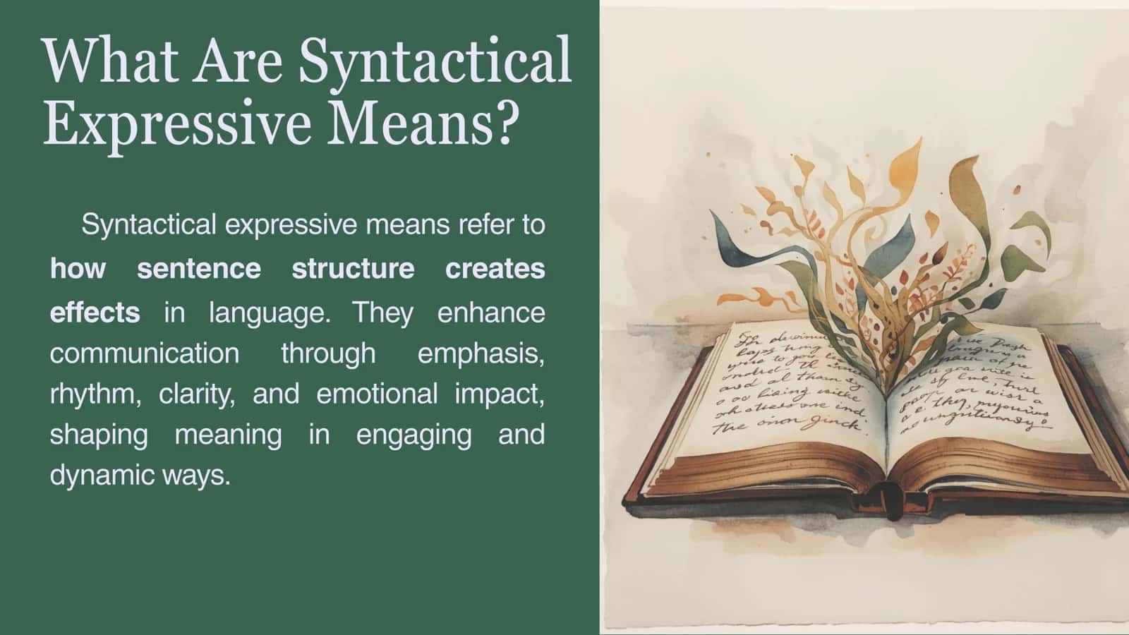 Syntactical Expressive Means and Stylistic Devices 3