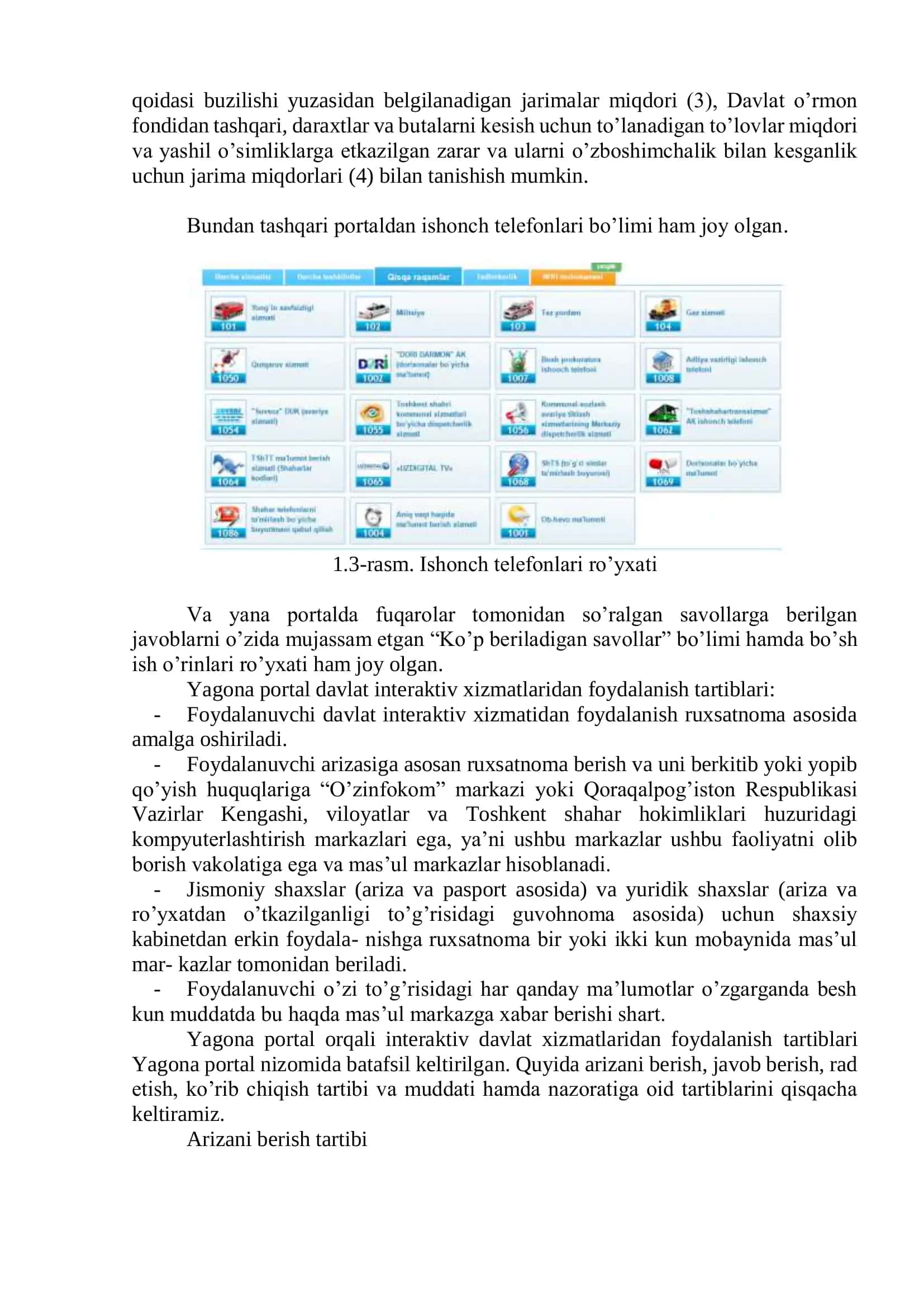YAGONA INTERAKTIV DAVLAT XIZMATLARI PORTALI MY.GOV.UZ DAN AMALIYOTDA FOYDALANISH 3