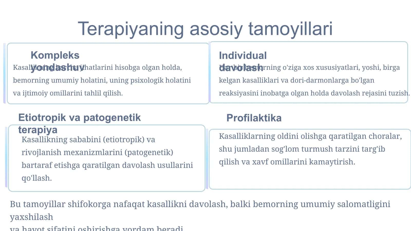 Terapiya moduli 3