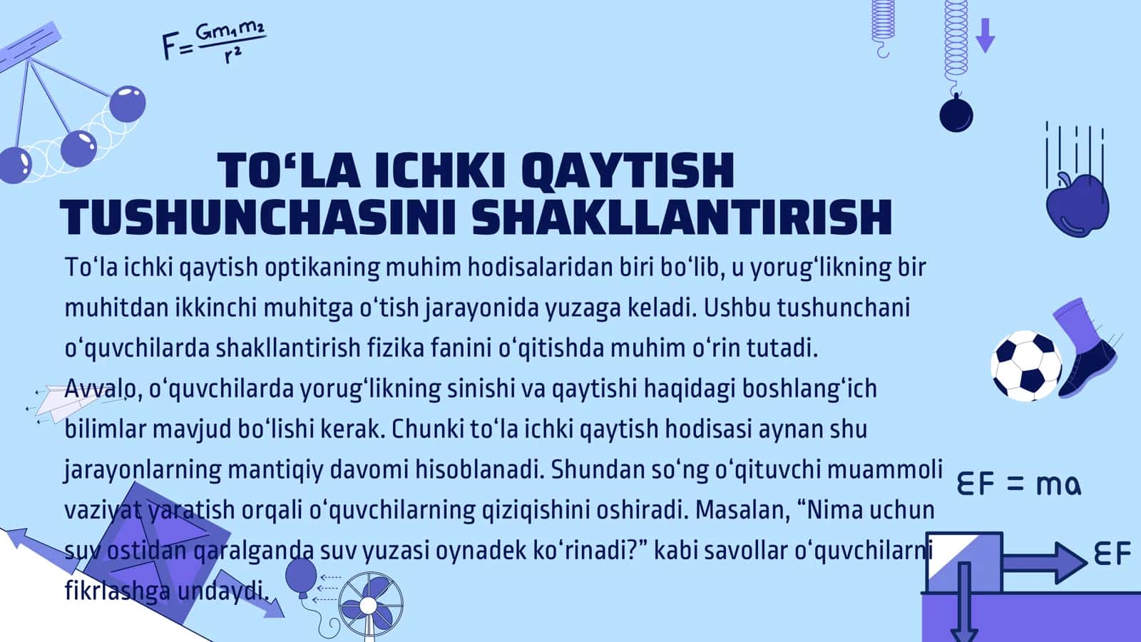 To‘la Ichki Qaytish Tushunchasini Shakllantirish Metodikasi 3