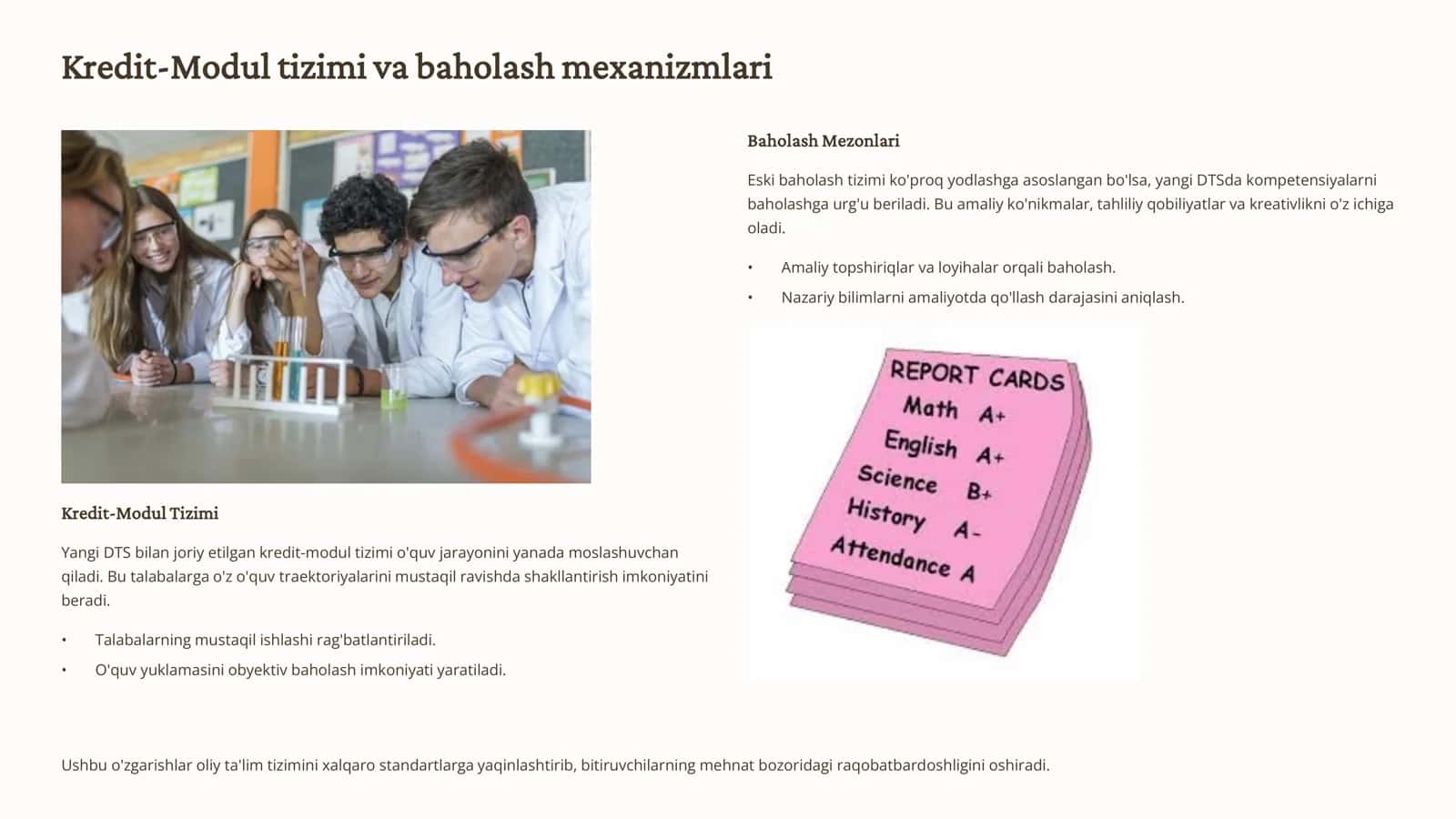 Oliy ta'lim standartlari: Qiyosiy tahlil va pedagogik innovatsiyalar 3