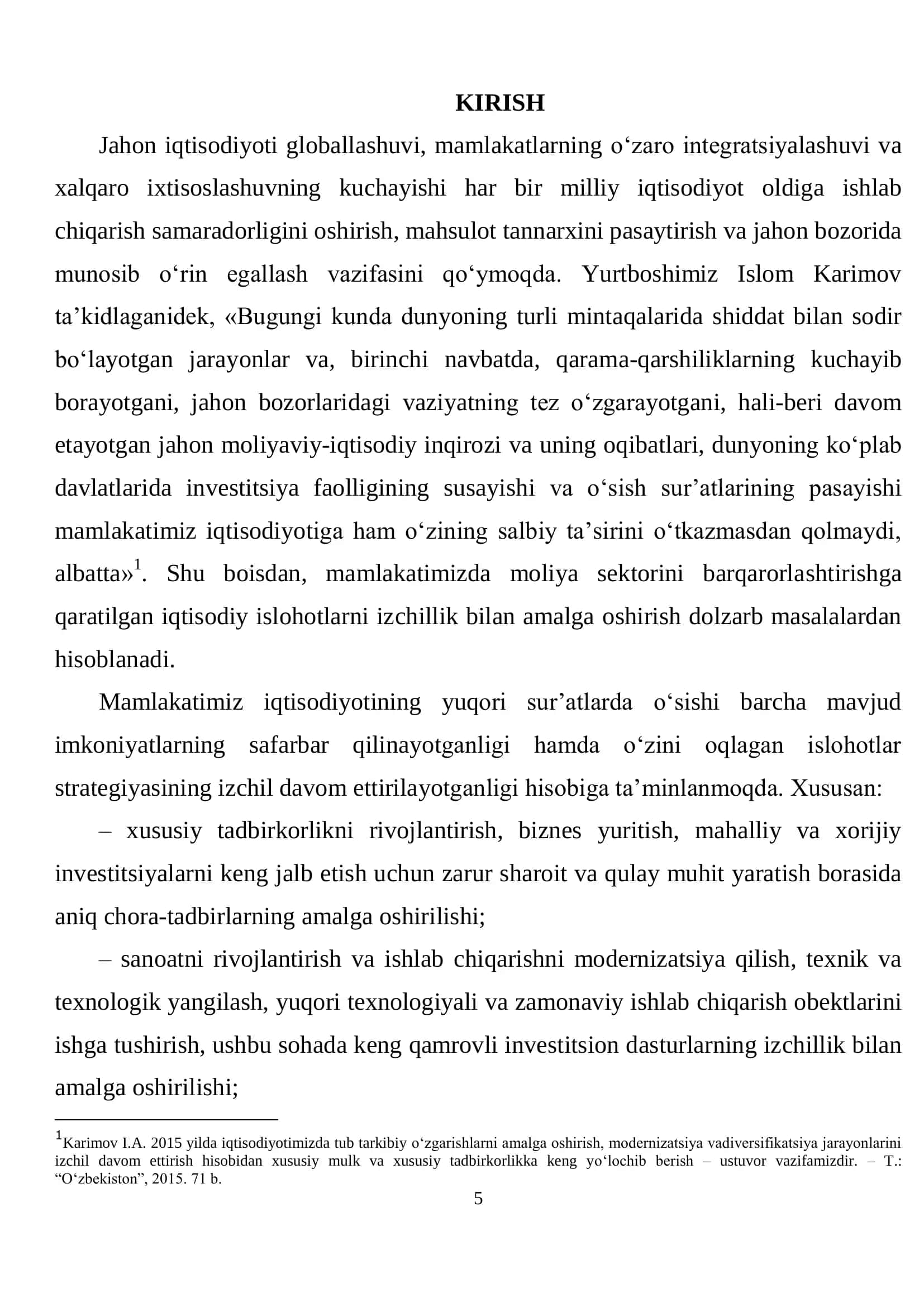 Moliya Tizimi 3