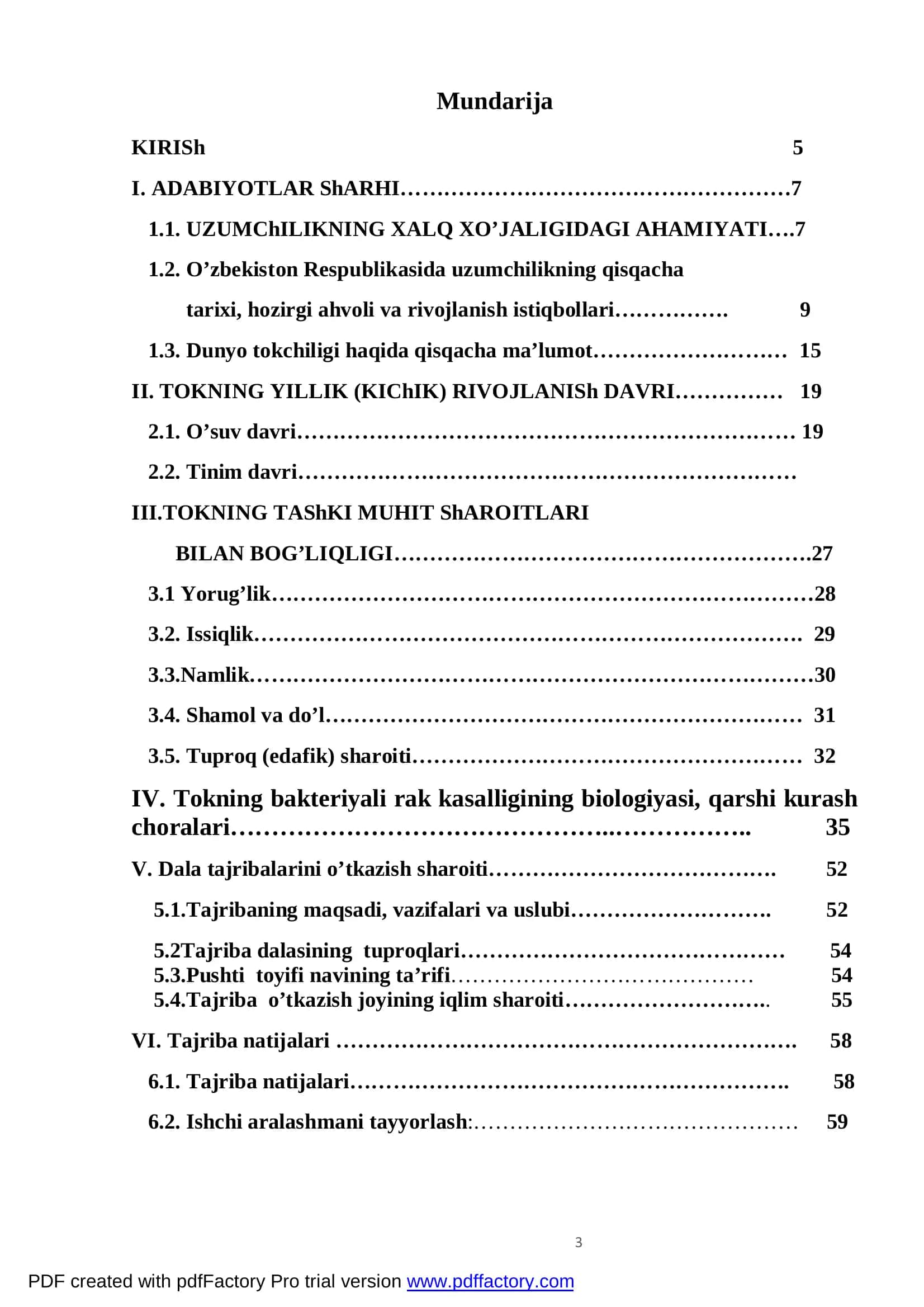 Agrokimyo, tuproqshunoslik va o’simliklarni himoya qilish 3