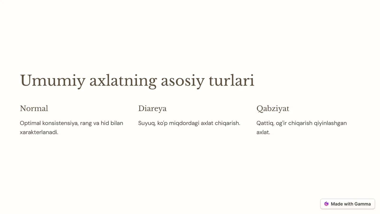 Umumiy axlat 3
