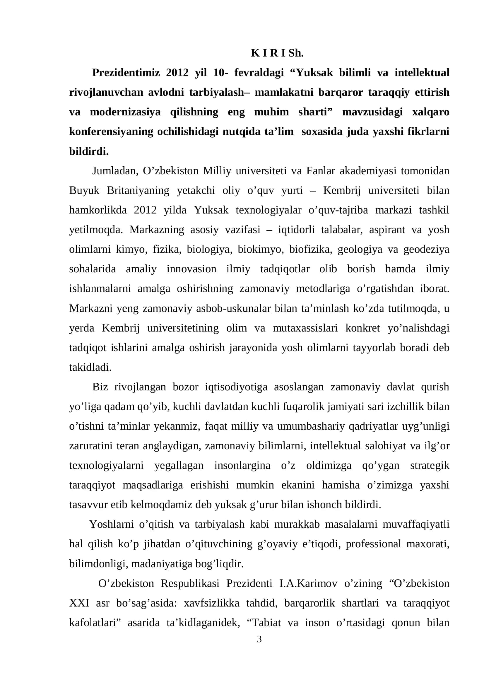 Zarafshon quyi qismi tuproqlari xossalari va ulardan samarali foydalanish yo’llari 3