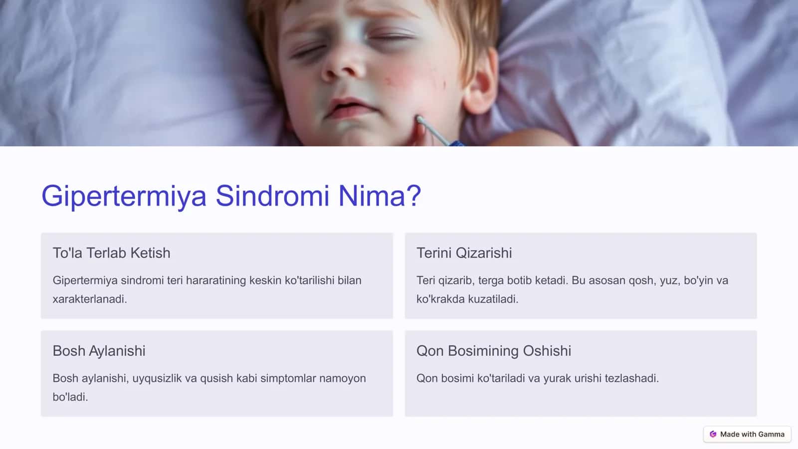 Bolalarda Gipertermiya Sindromida Birinchi Yordam 3