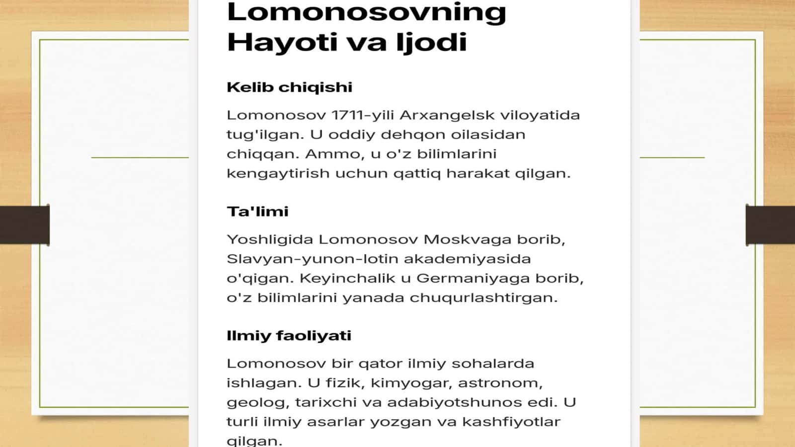 Lomonosovning tuproqshunoslik faniga Qo‘shgan hissasi 3