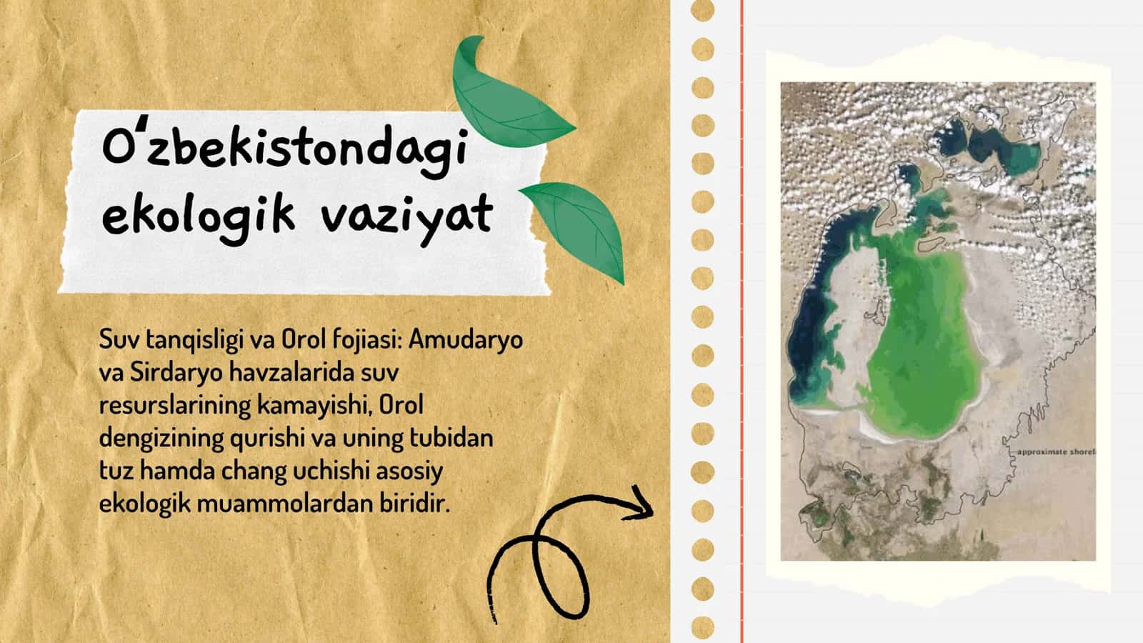 O'zbekistonda ekologik vaziyat va ekologik siyosatning ustuvor yo'nalishlari 3
