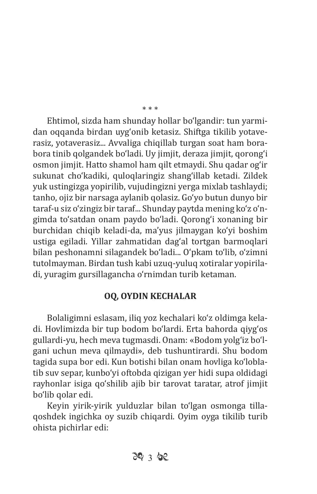 Dunyoning ishlari: Qissa 3