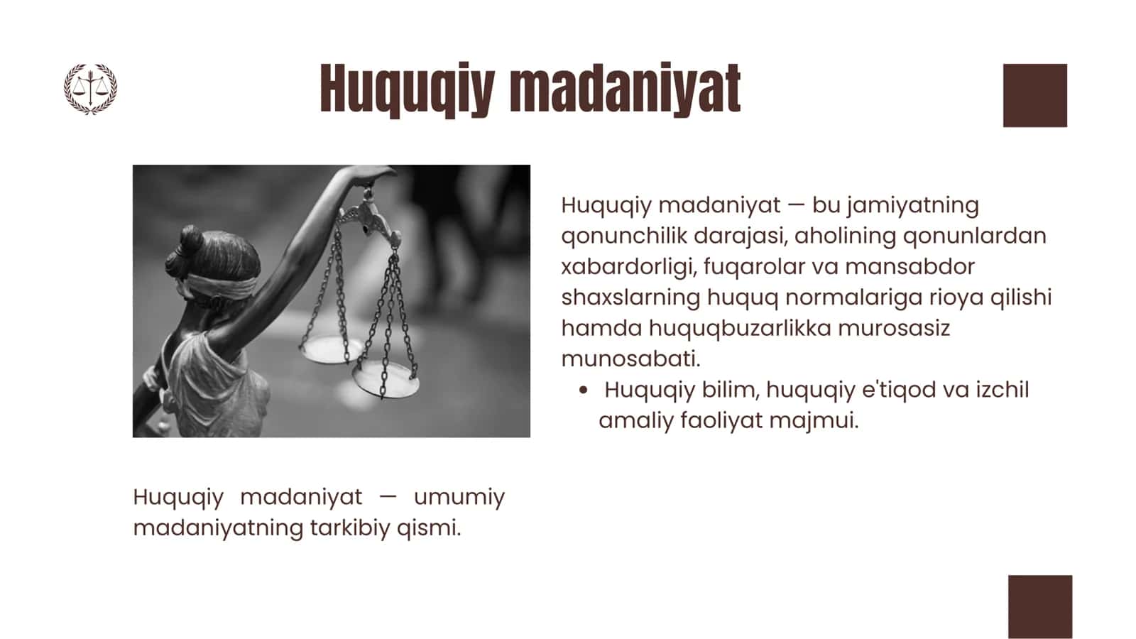 Huquqiy madaniyat 3