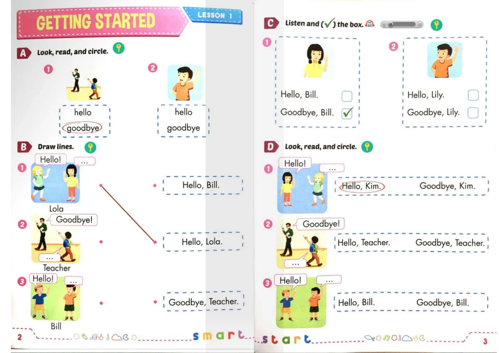 Smart Start Ingliz Tili -Grade 1 Workbook | Bolalar uchun Ingliz Tili Ish Daftari PDF 3
