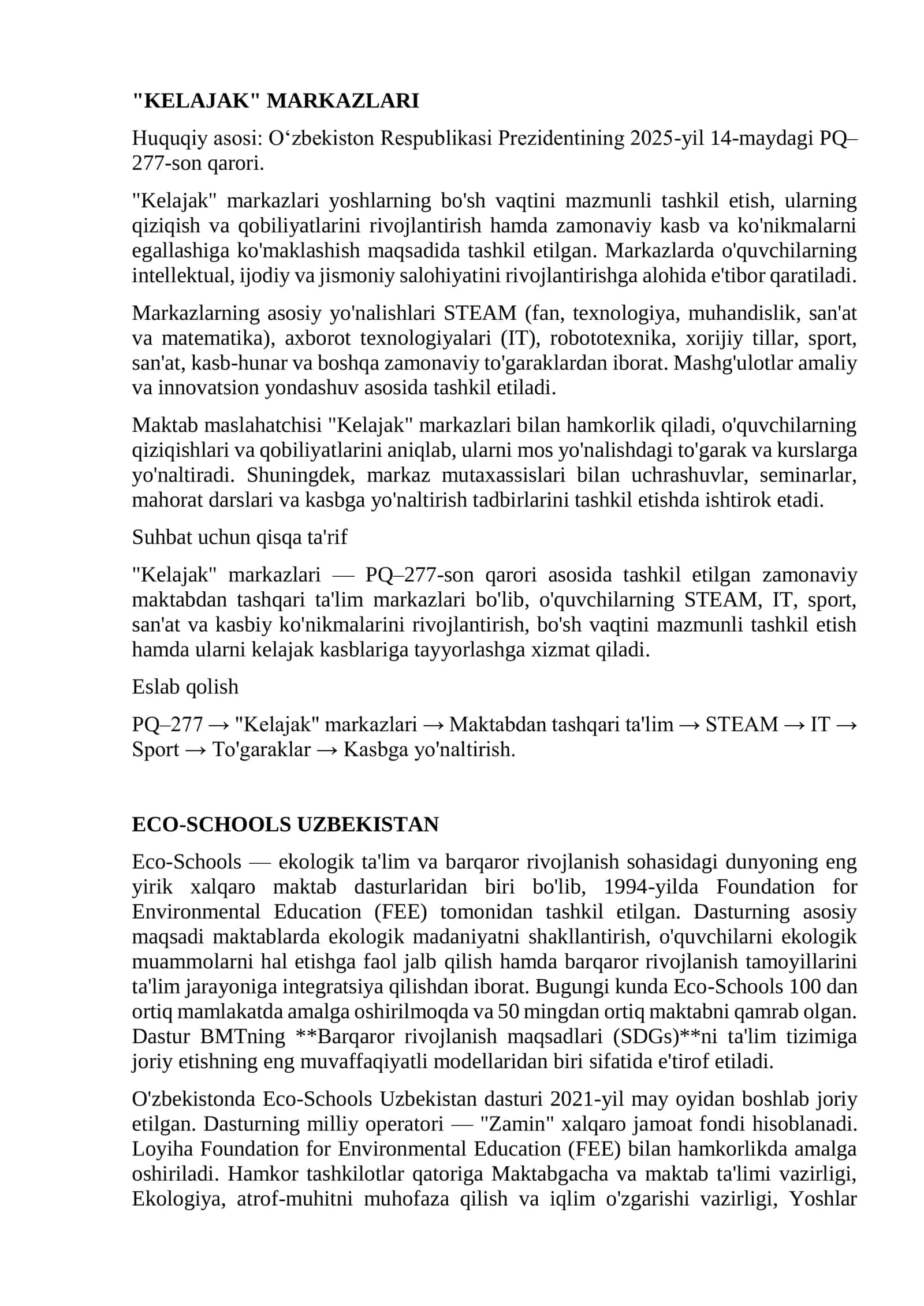 MAKTAB MASLAHATCHISINING NIZOMI 3