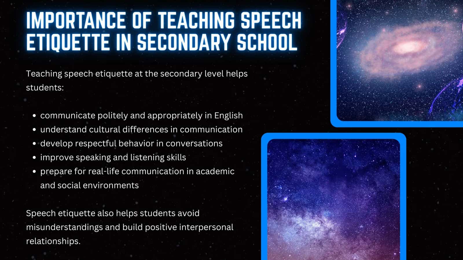 English Speech Etiquette Learning 3