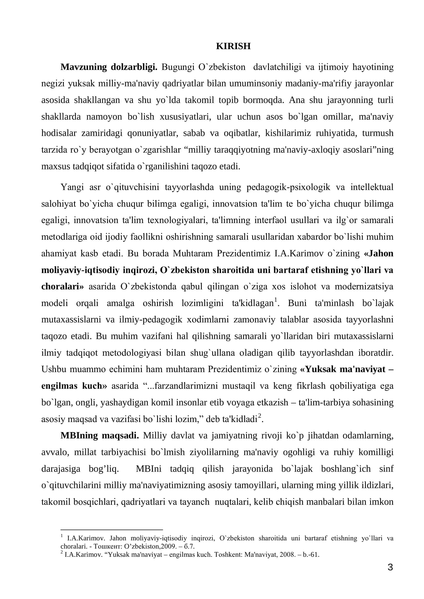 Boshlang’ich ta’lim va sport-tarbiyaviy ishi ta’lim yo’nalishi bo’yicha 3
