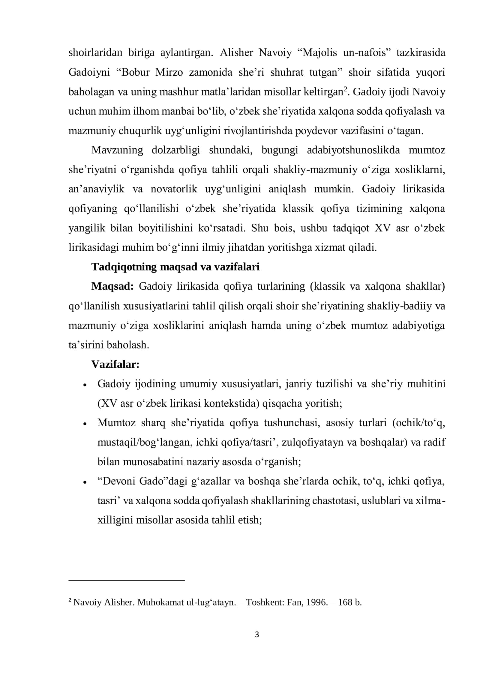 GADOIY LIRIKASIDA QOFIYA TURLARINING QO'LLANILISHI 3