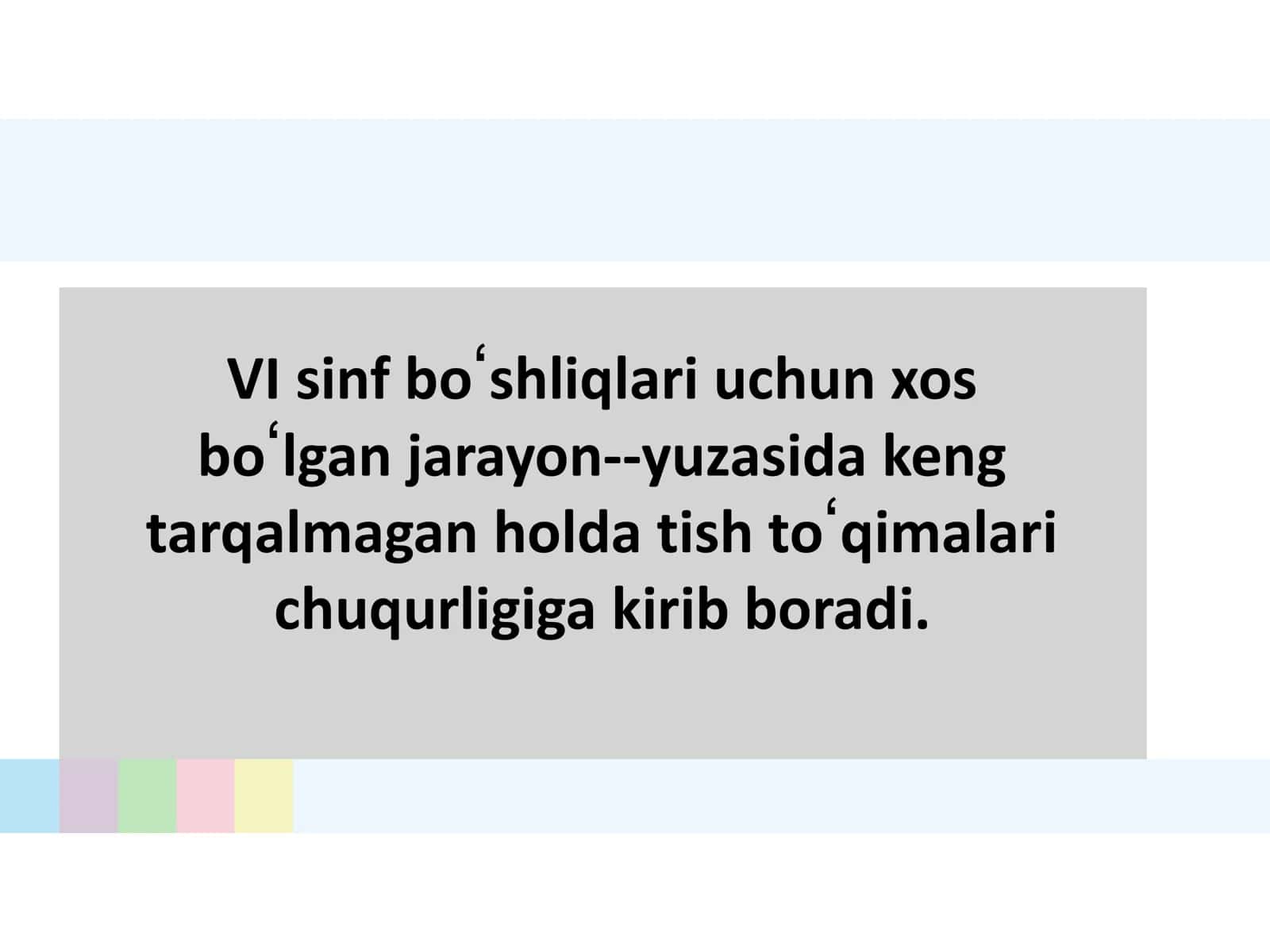 Fantomlarda VIsinf karioz Bo‘s 3