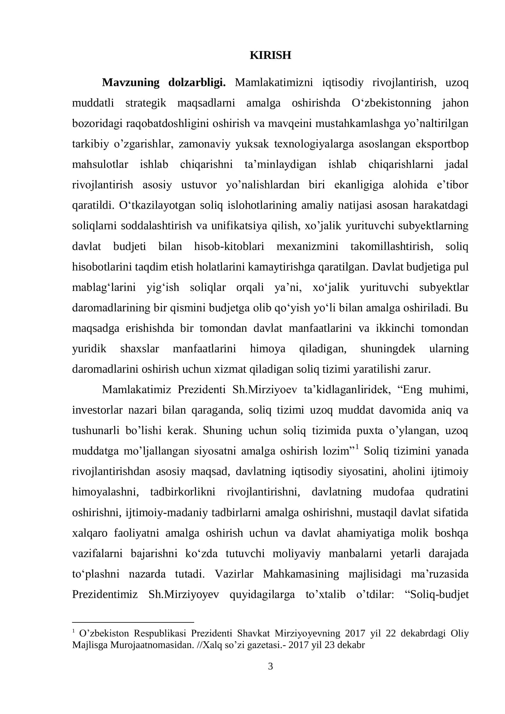 Davlat budjetini shakllantirishda yuridik shaxslardan olinadigan foyda solig 3