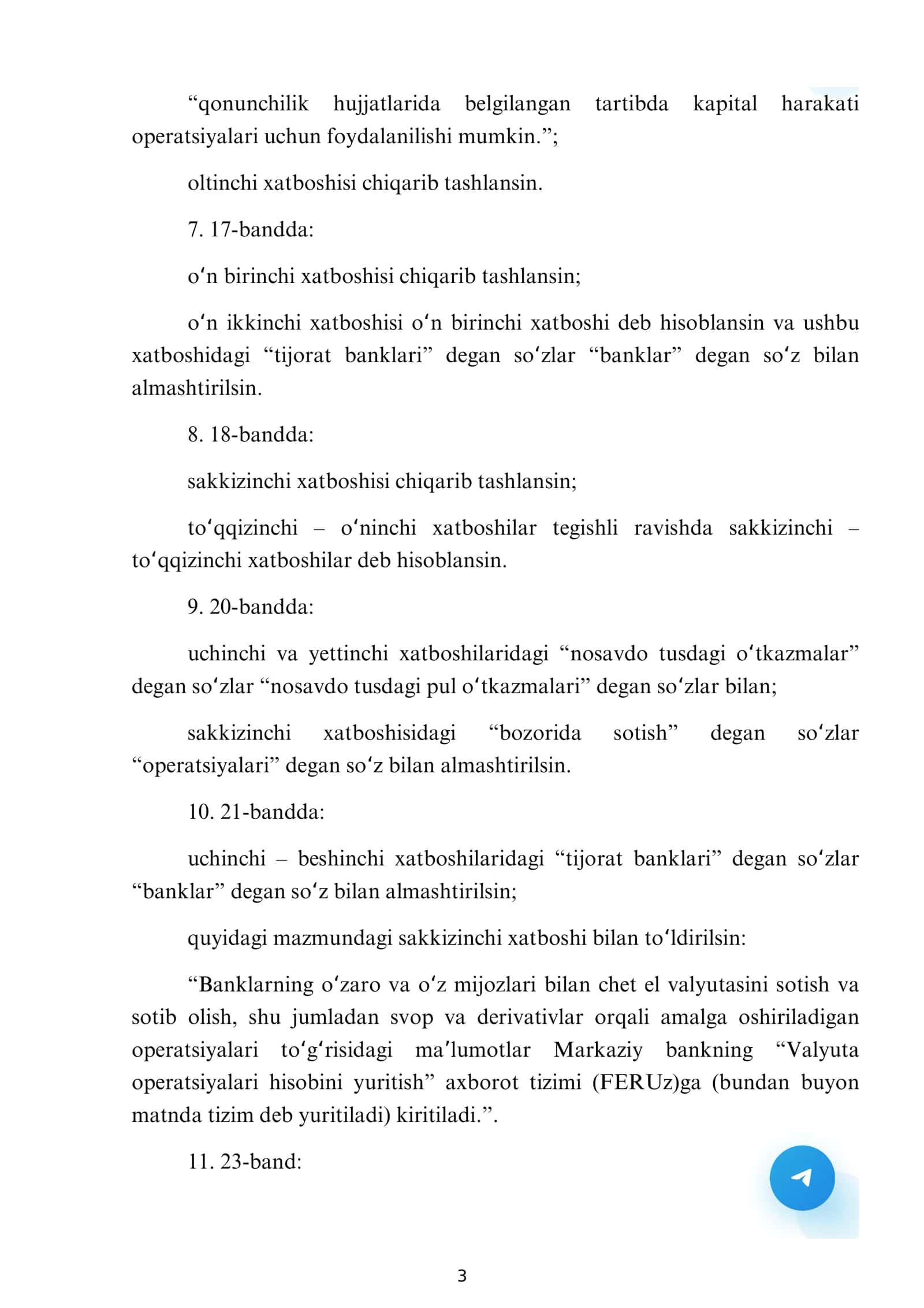 NORMATIV-HUQUQIY HUJJATLAR LOYIHASINI ISHLAB CHIQISH VA KELISHISHNING YAGONA ELEKTRON TIZIMI ID-9578 3