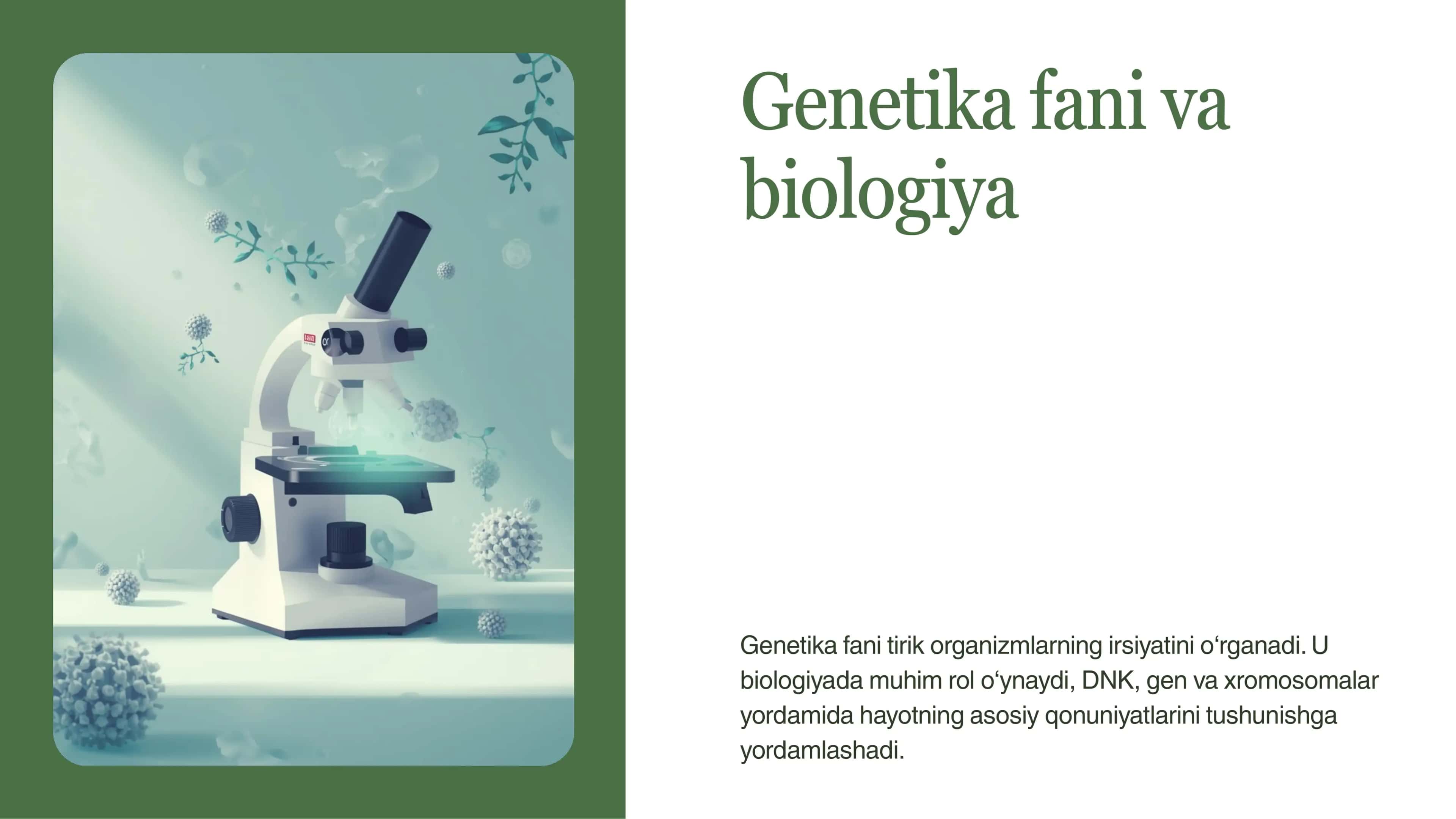 Genetika fani 3