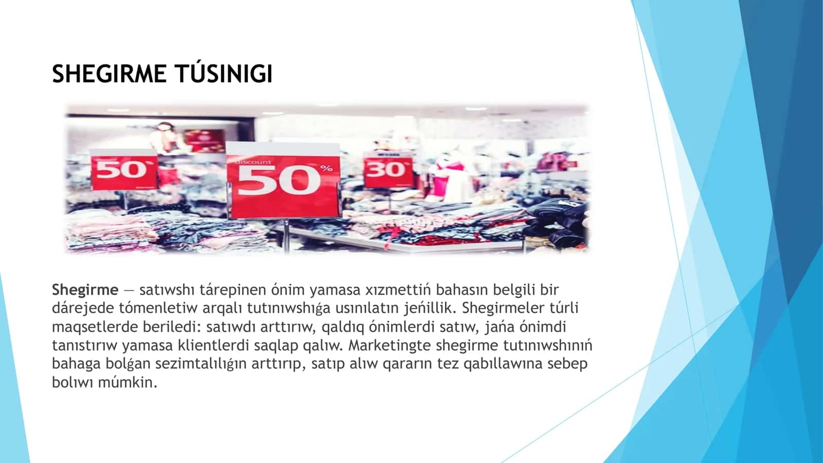 shegirmelerdiń tutınıwshı minez-qulqına tásiri 3