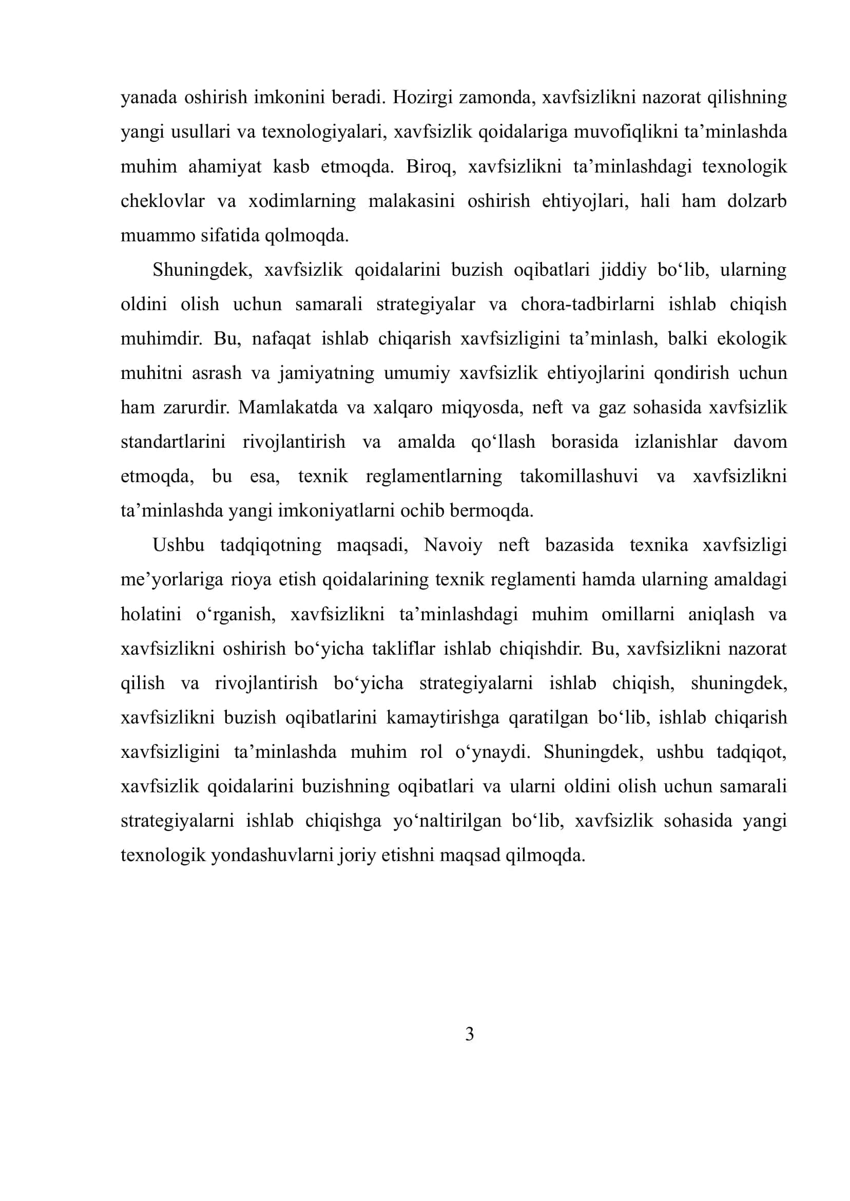 Neftni qayta ishlash korxonalarida texnika xavfsizligi 3