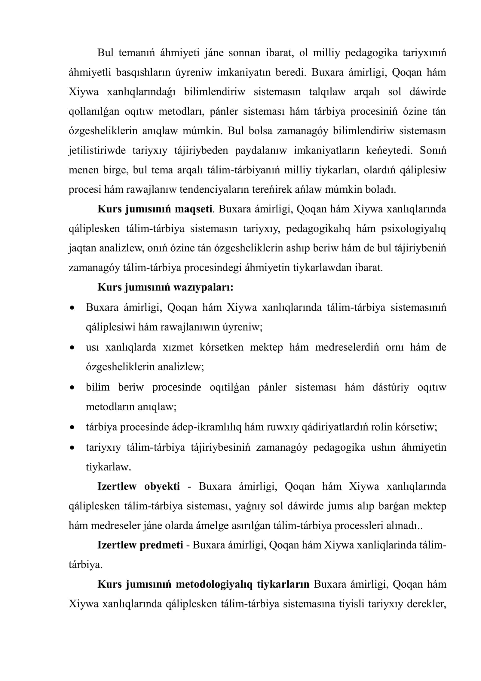 XANLÍQLARDA TÁLIM-TÁRBIYA 3