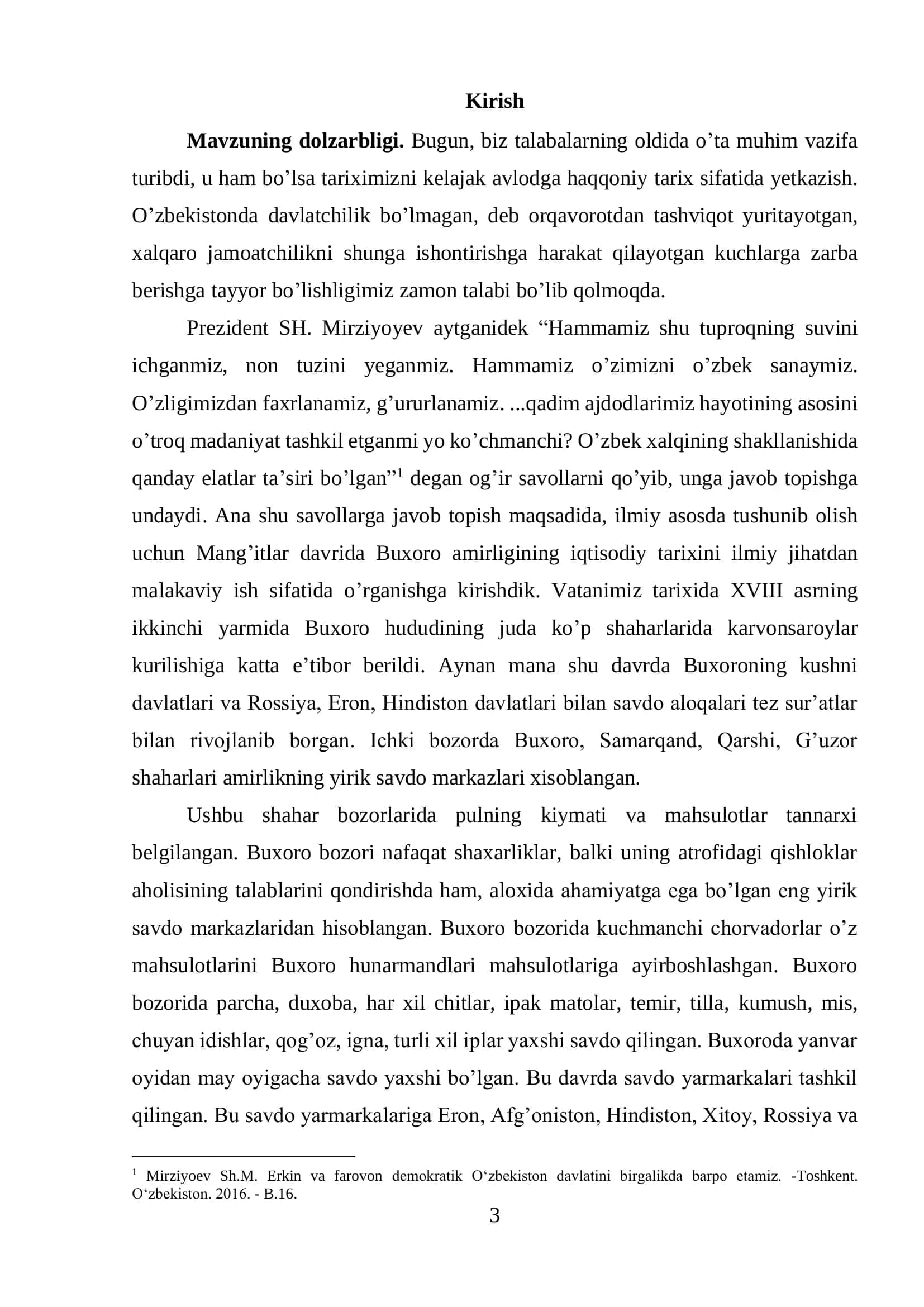 Buxoro Amirligida O'zbek Mang'itlari Sulolasi 3