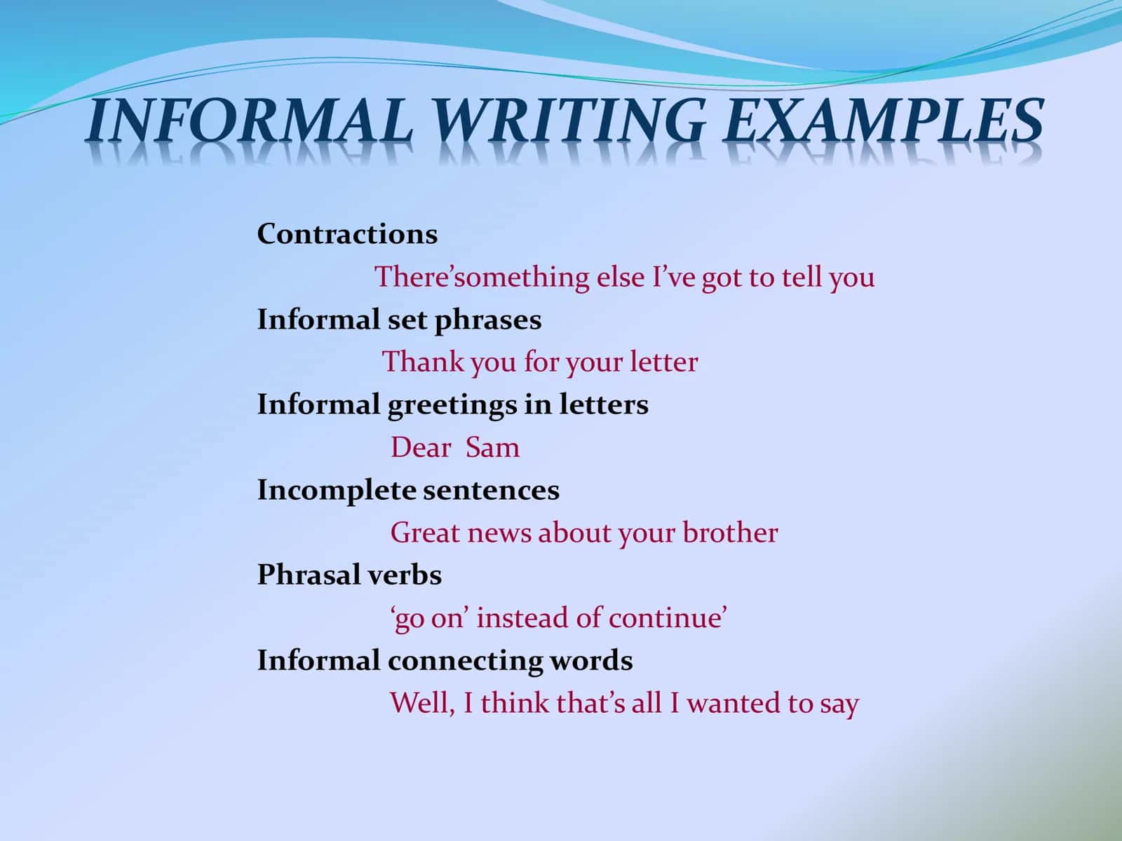 WRITING SKILLS 3