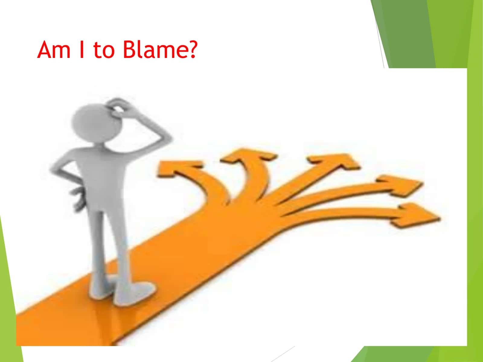 Am I to Blame? 3
