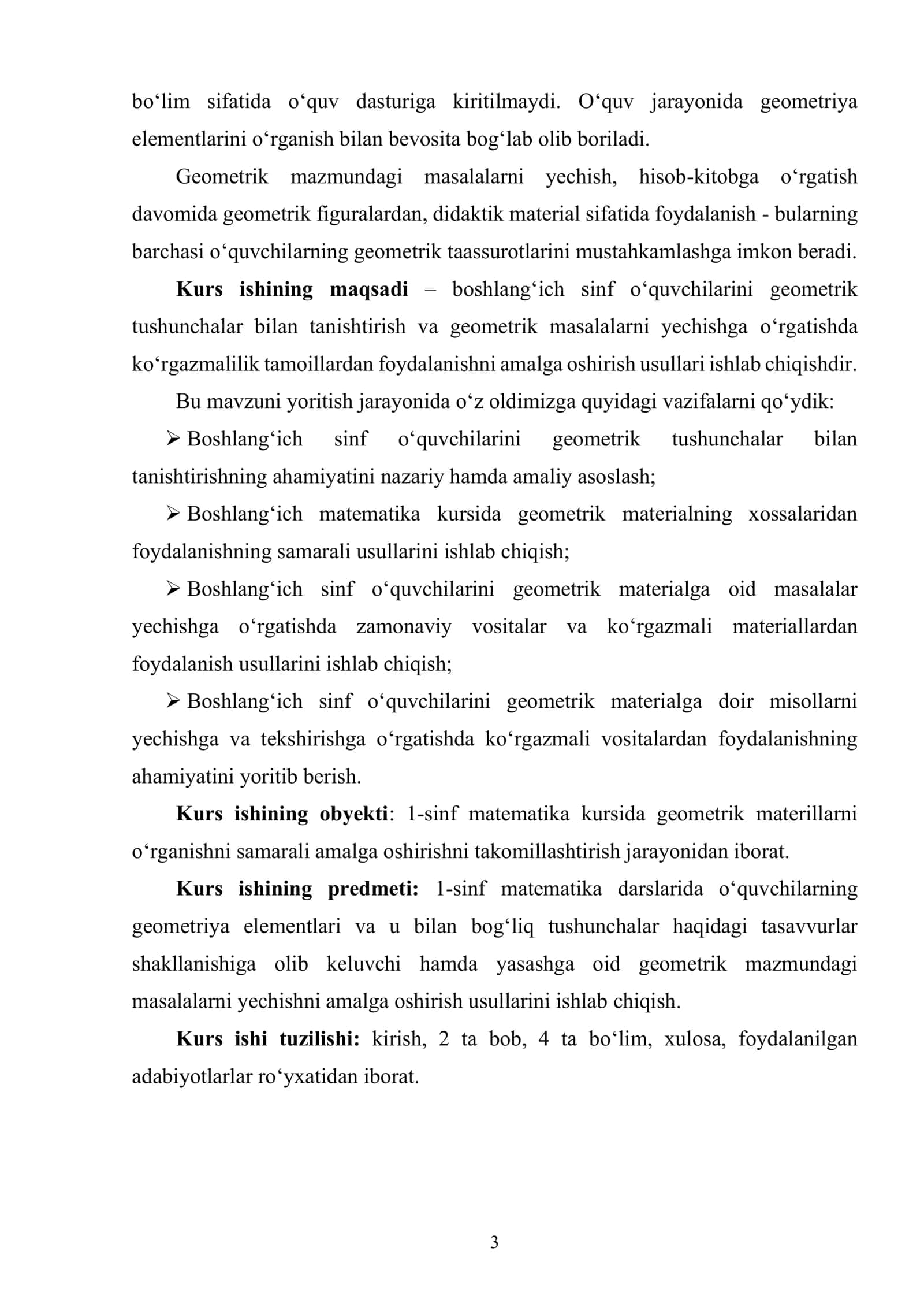1-sinfda matematikadan geometrik materialni o‘rgatish metodikasi 3