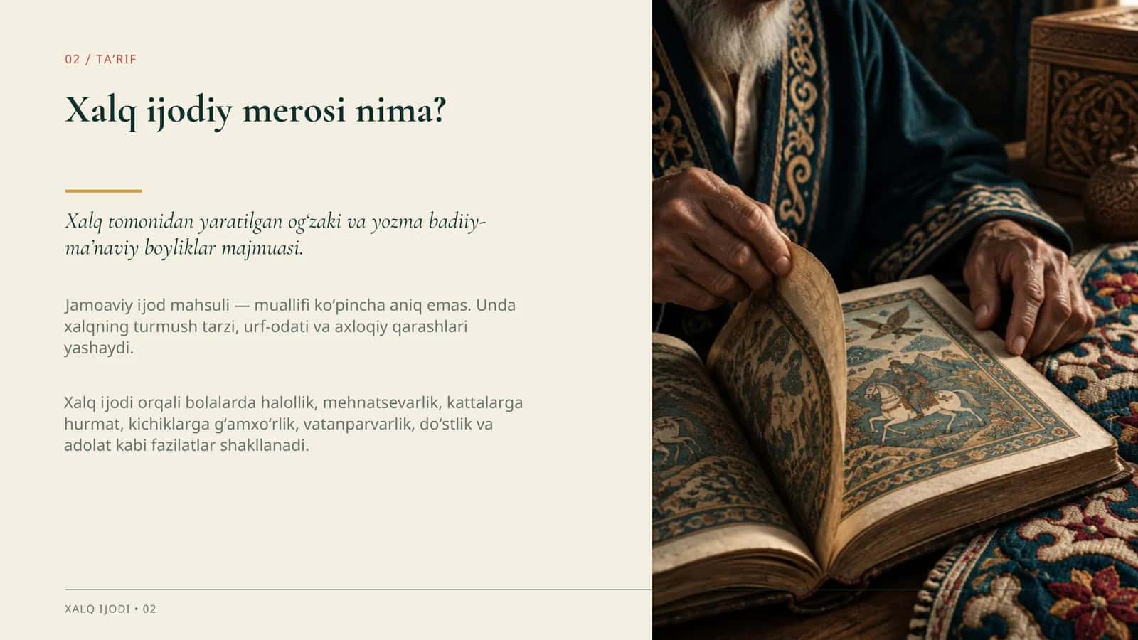 Xalq ijodiy merosi 3