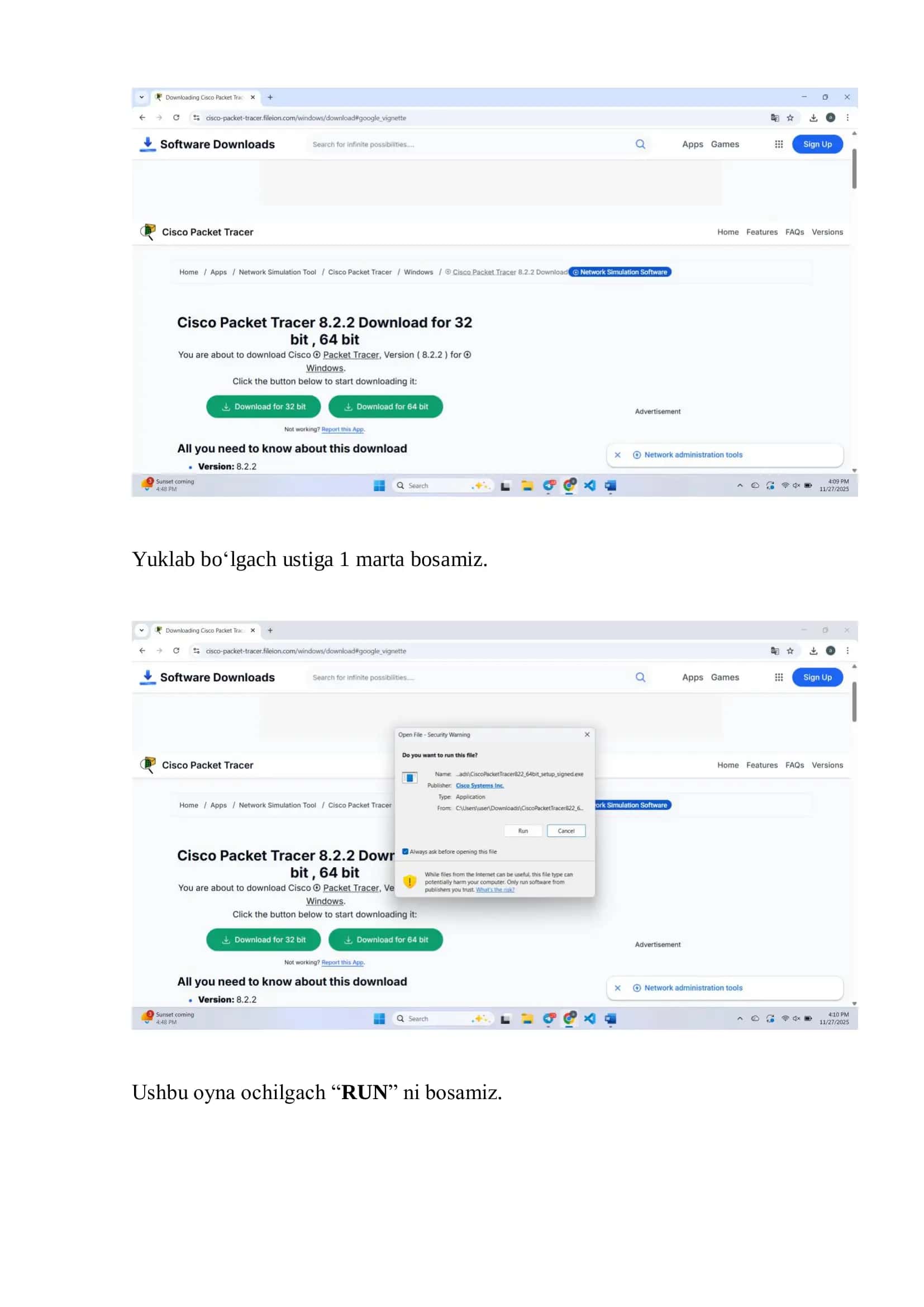 Cisco O‘rnatish 3