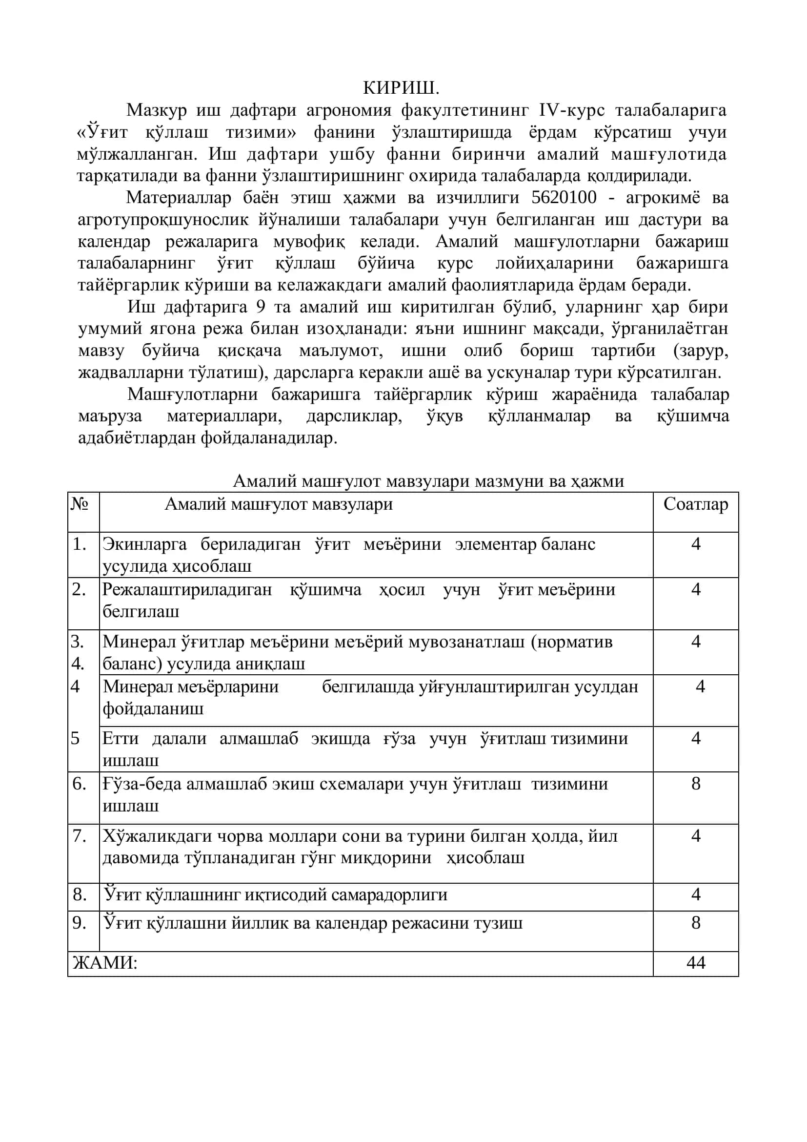 Ўғит қўллаш тизими 3
