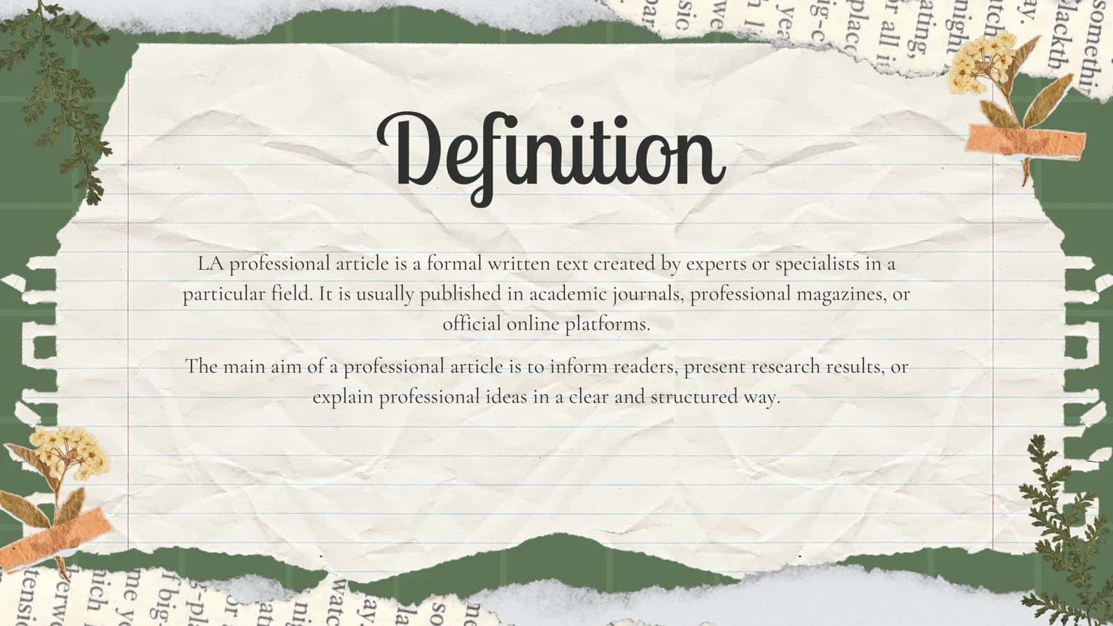 Professional article 3